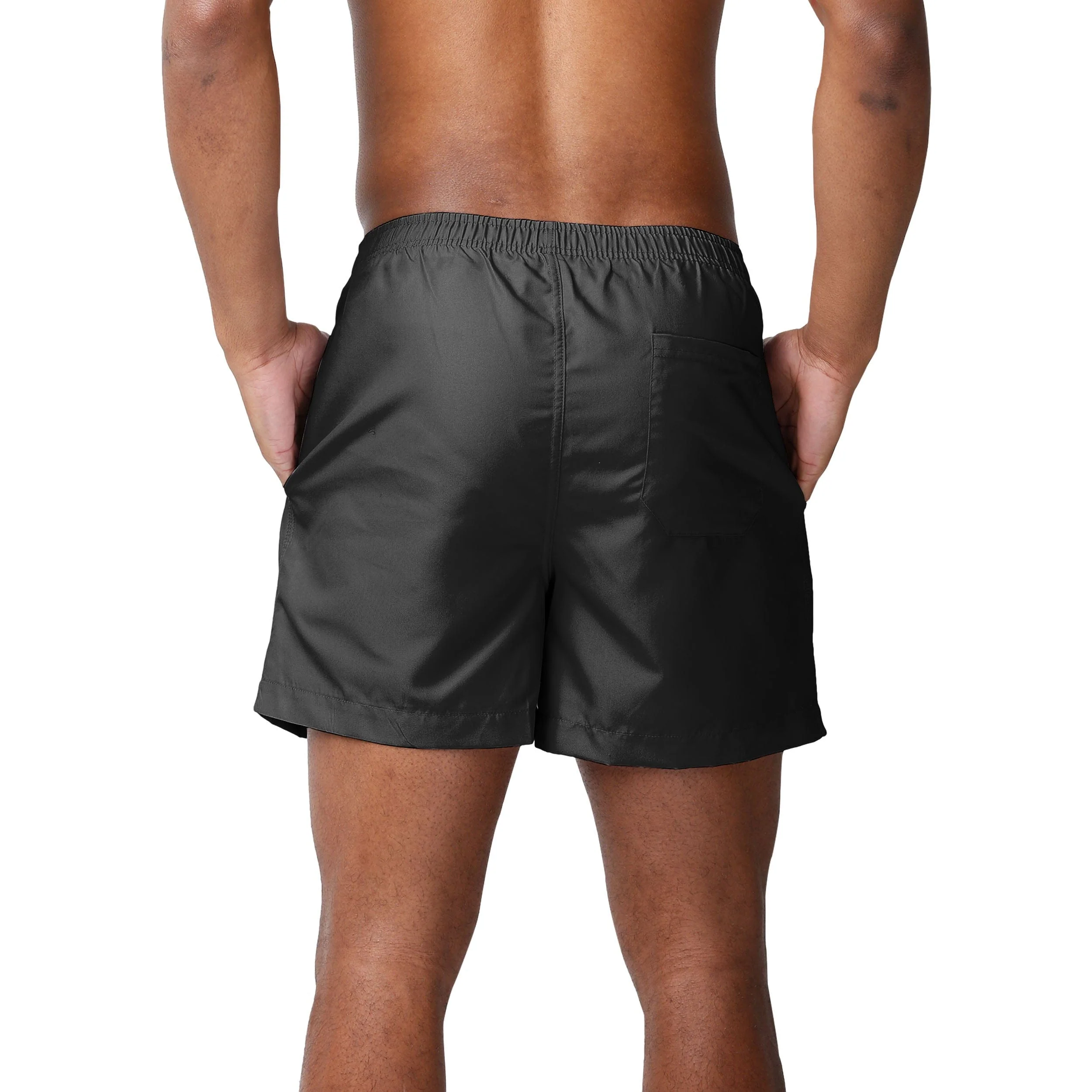 Pittsburgh Steelers NFL Mens Solid Wordmark 5.5" Swimming Trunks - Image 3