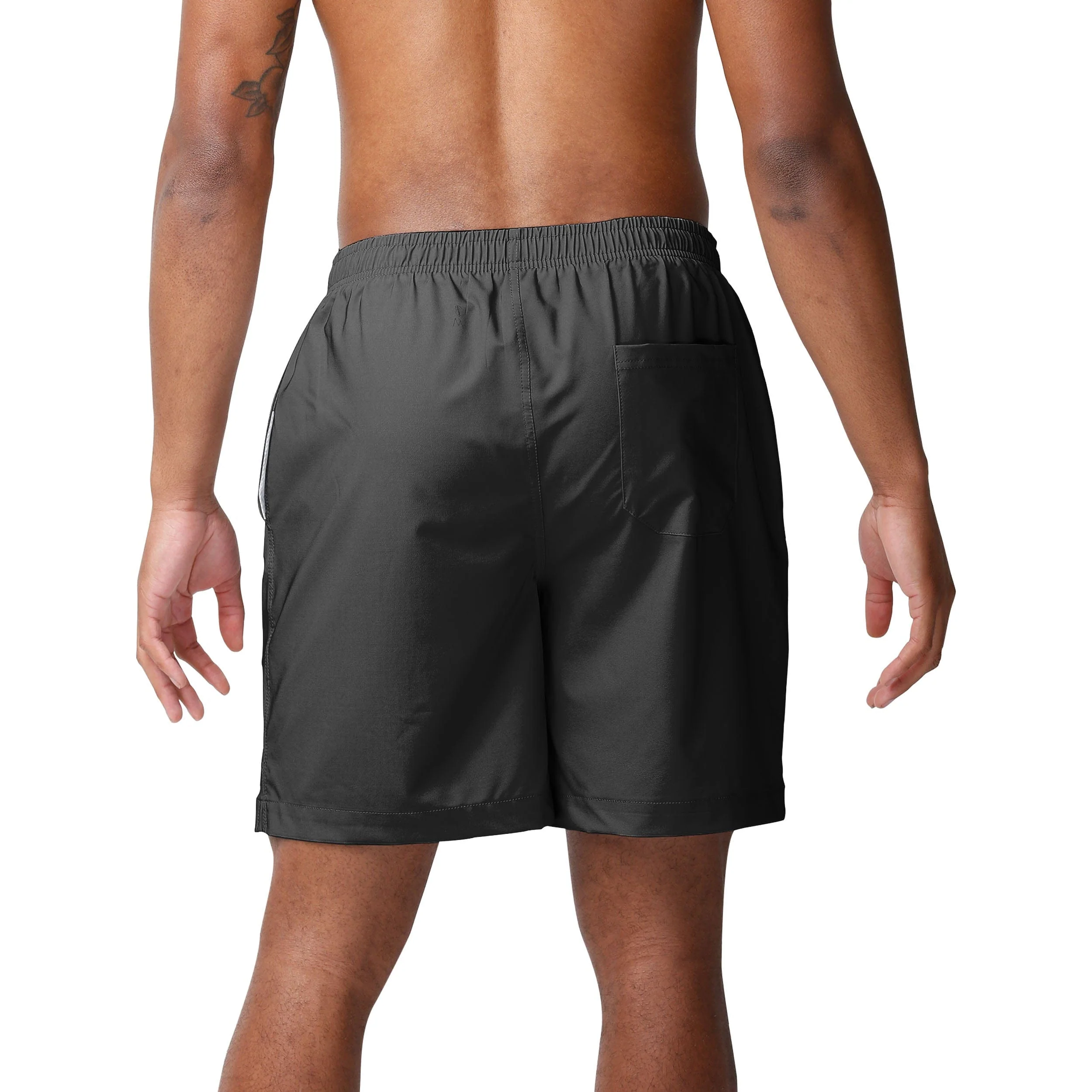 Pittsburgh Steelers NFL Mens Solid Wordmark Traditional Swimming Trunks - Image 3
