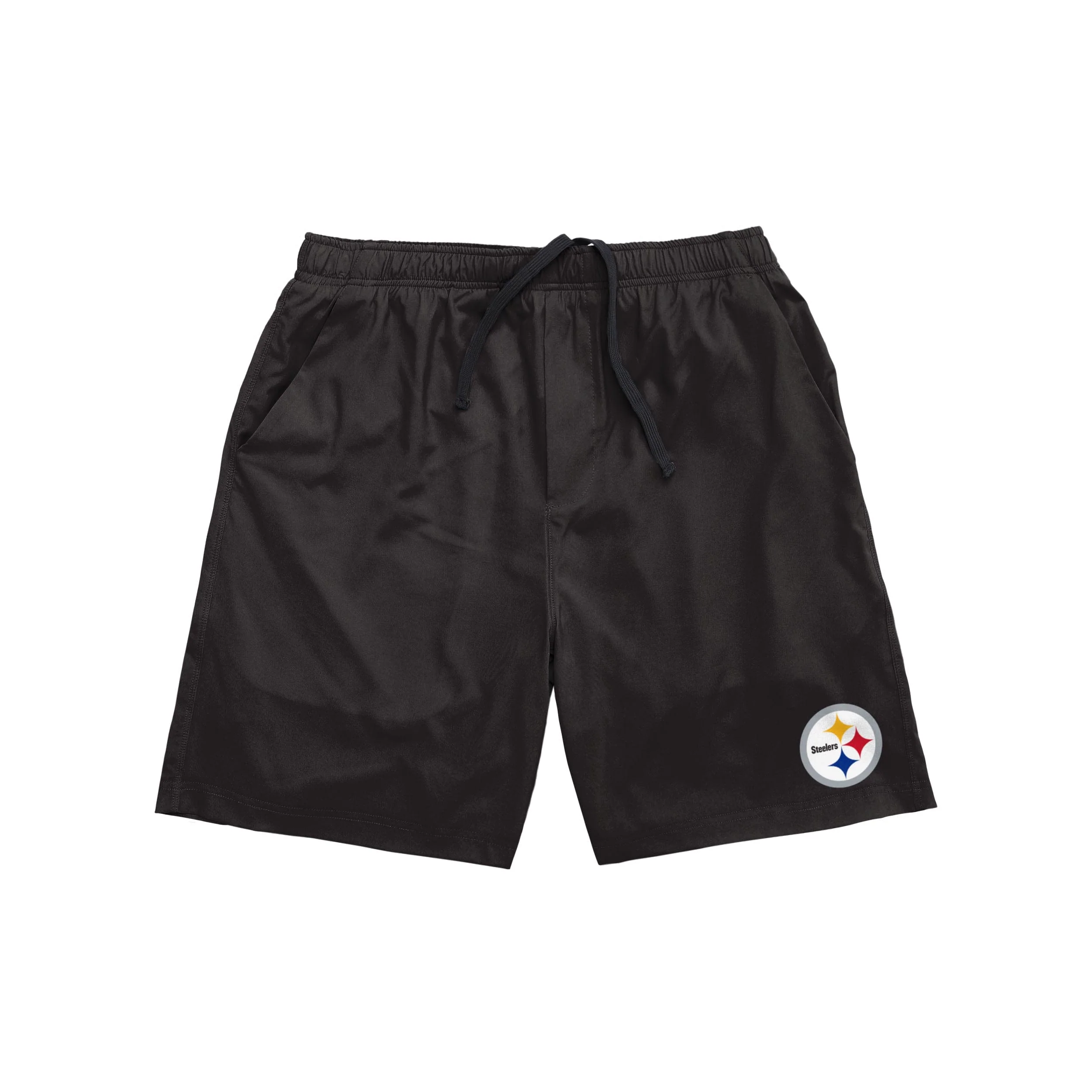 Pittsburgh Steelers NFL Mens Solid Woven Shorts - Image 4