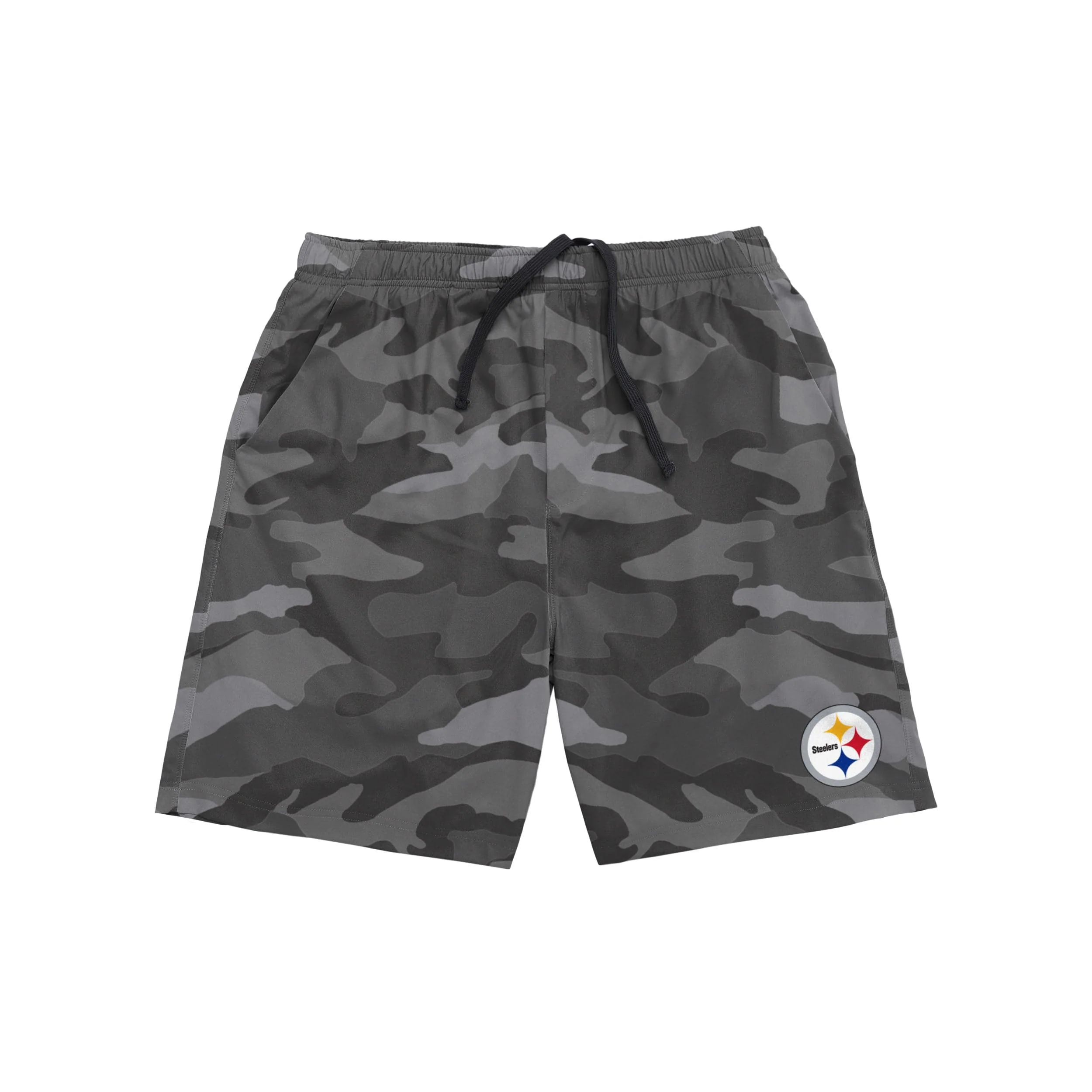 Pittsburgh Steelers NFL Mens Tonal Camo Woven Shorts - Image 4