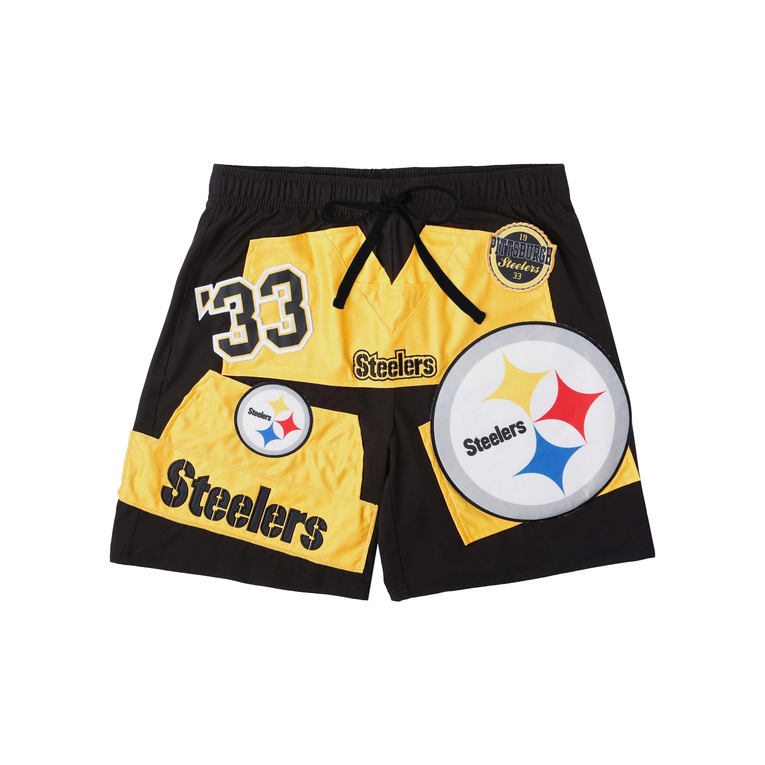 Pittsburgh Steelers NFL Mens Ultimate Uniform Shorts - Image 6