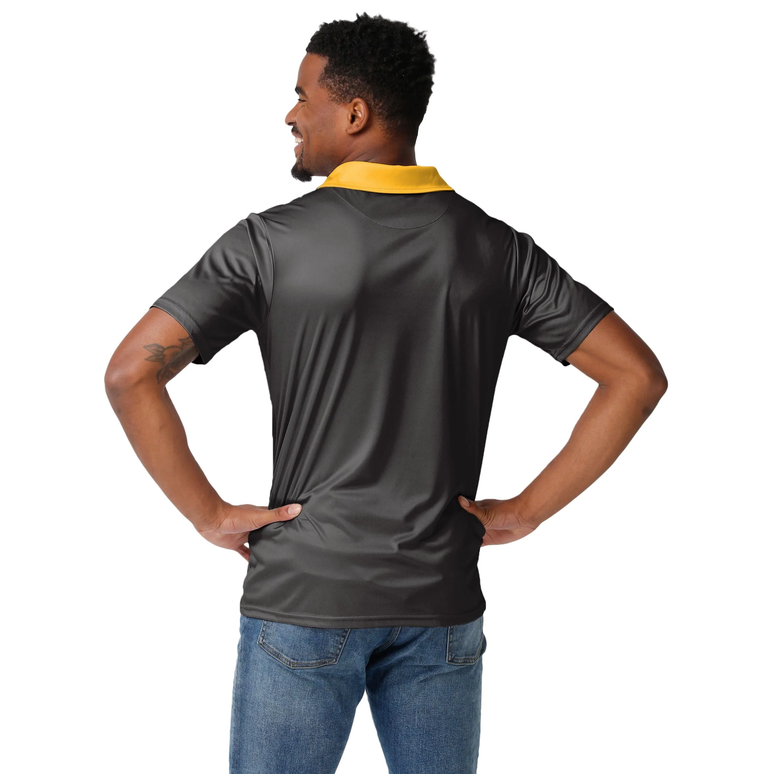 Pittsburgh Steelers NFL Mens Workday Warrior Polyester Polo - Image 3