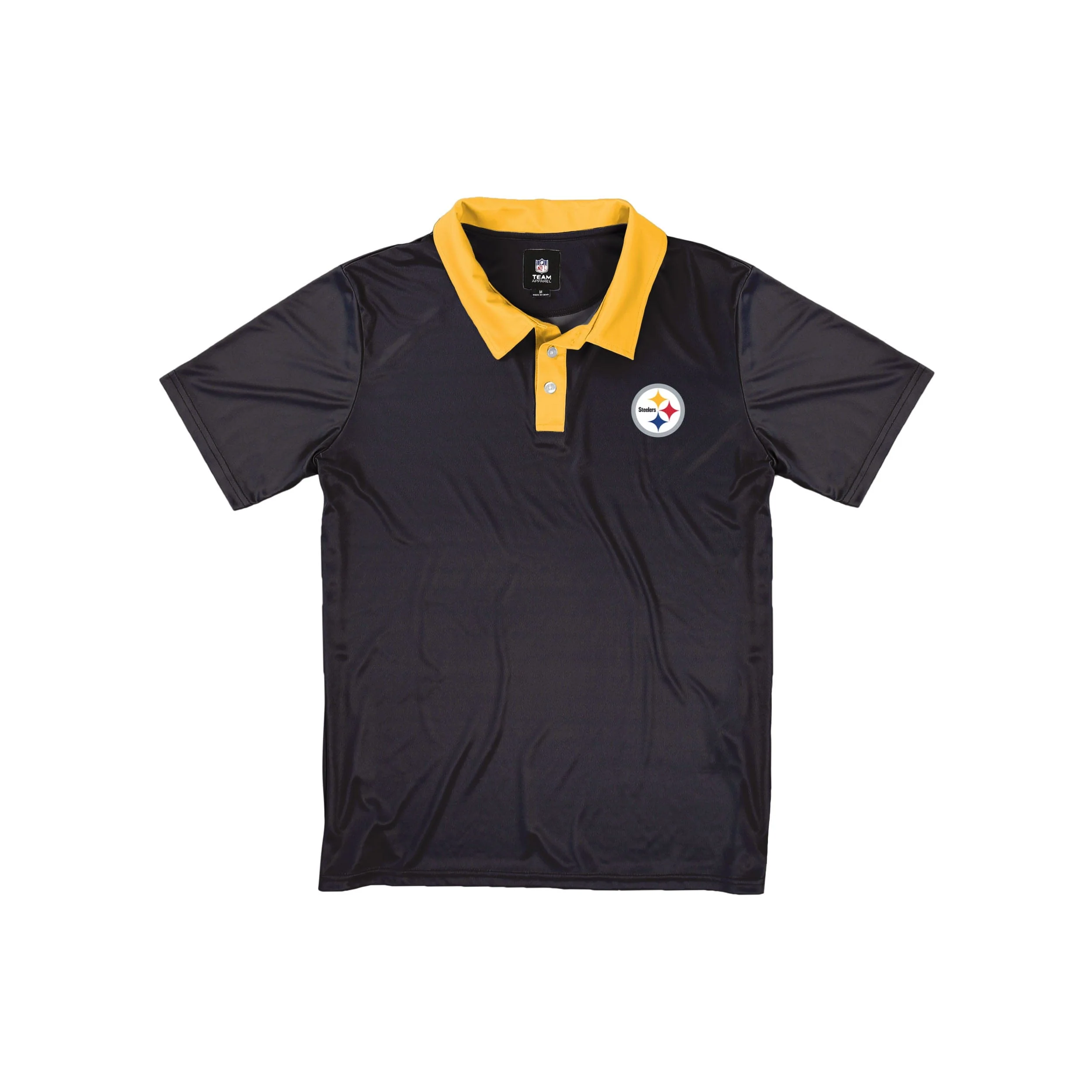 Pittsburgh Steelers NFL Mens Workday Warrior Polyester Polo - Image 4