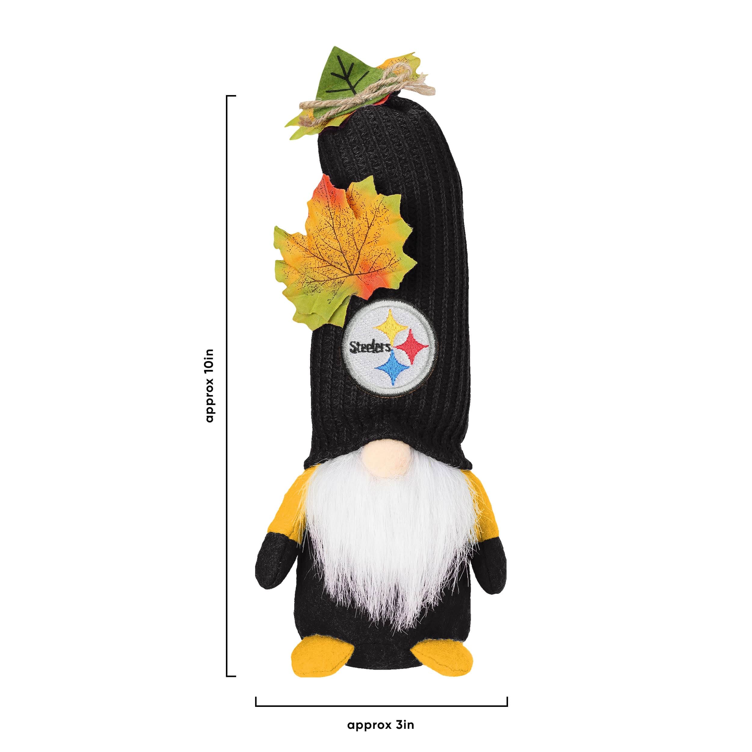 Pittsburgh Steelers NFL Mixed Material Harvest Plush Gnome - Image 4