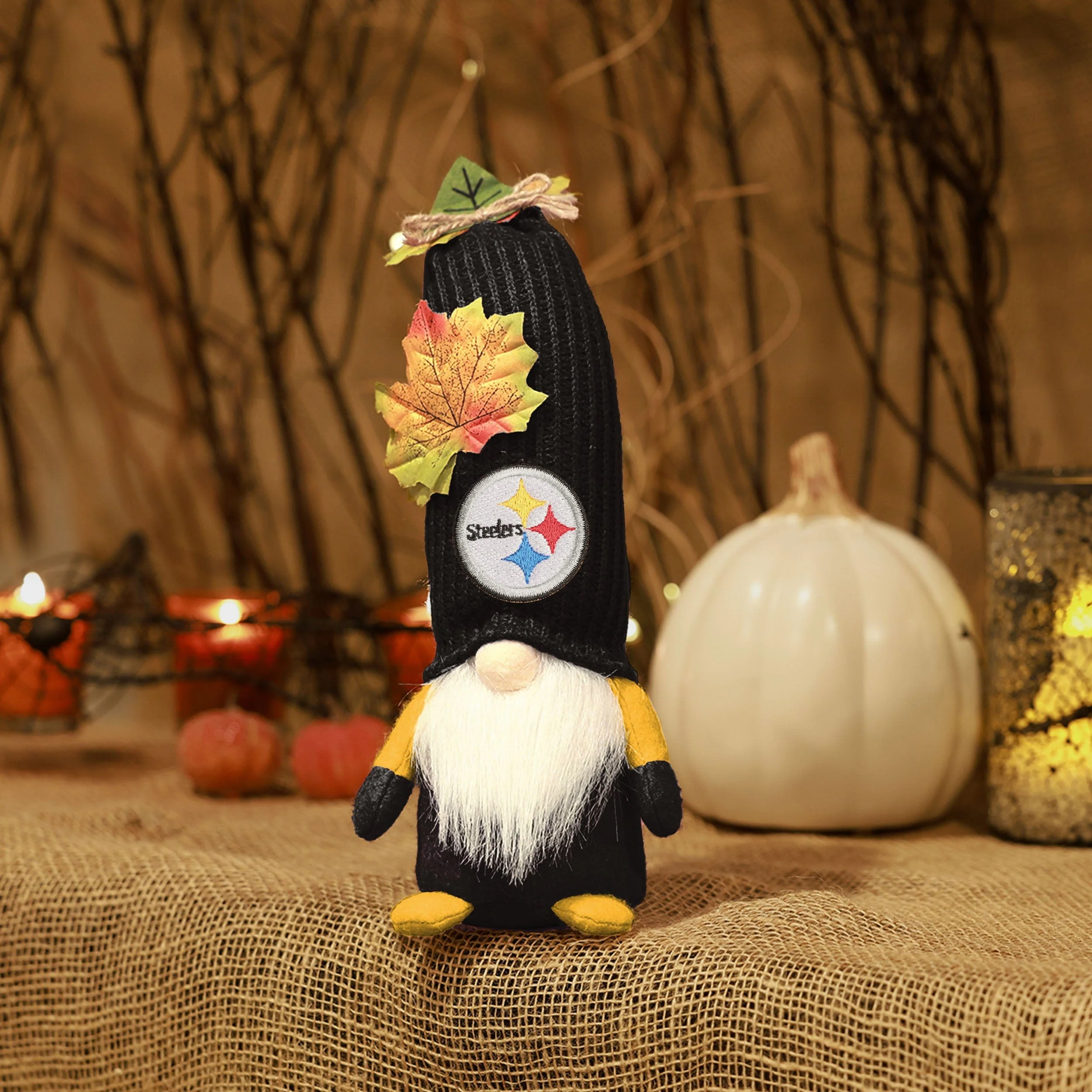Pittsburgh Steelers NFL Mixed Material Harvest Plush Gnome - Image 5