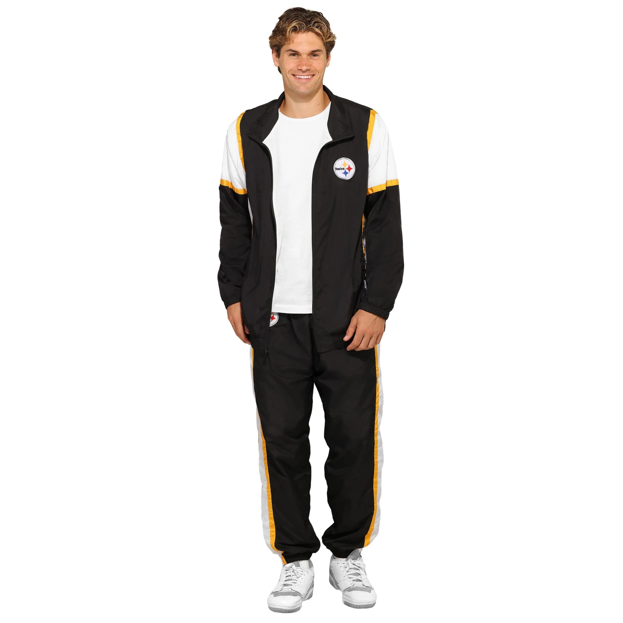 Pittsburgh Steelers NFL Nylon Crinkle Gameday Jacket - Image 5