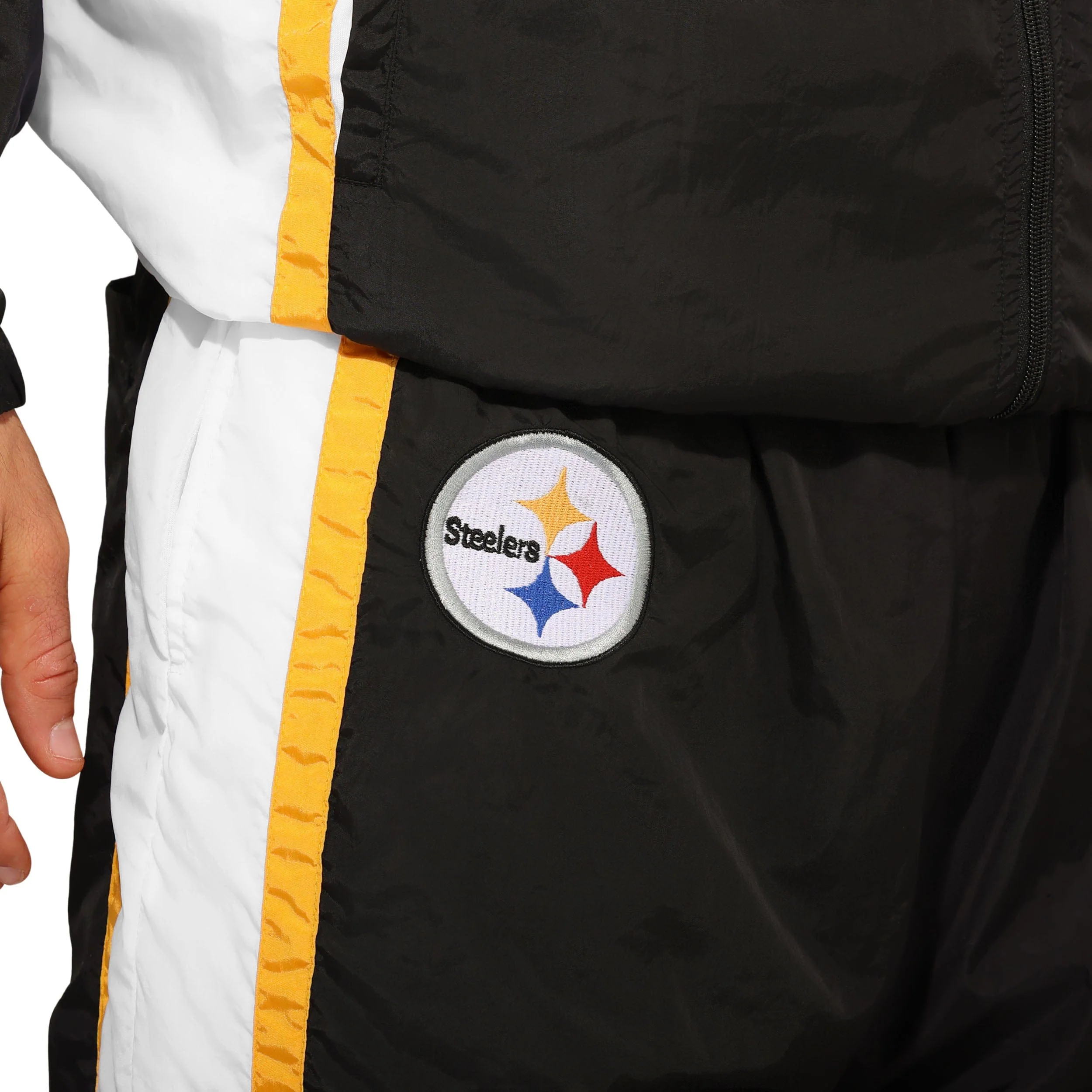 Pittsburgh Steelers NFL Nylon Crinkle Gameday Pants - Image 3