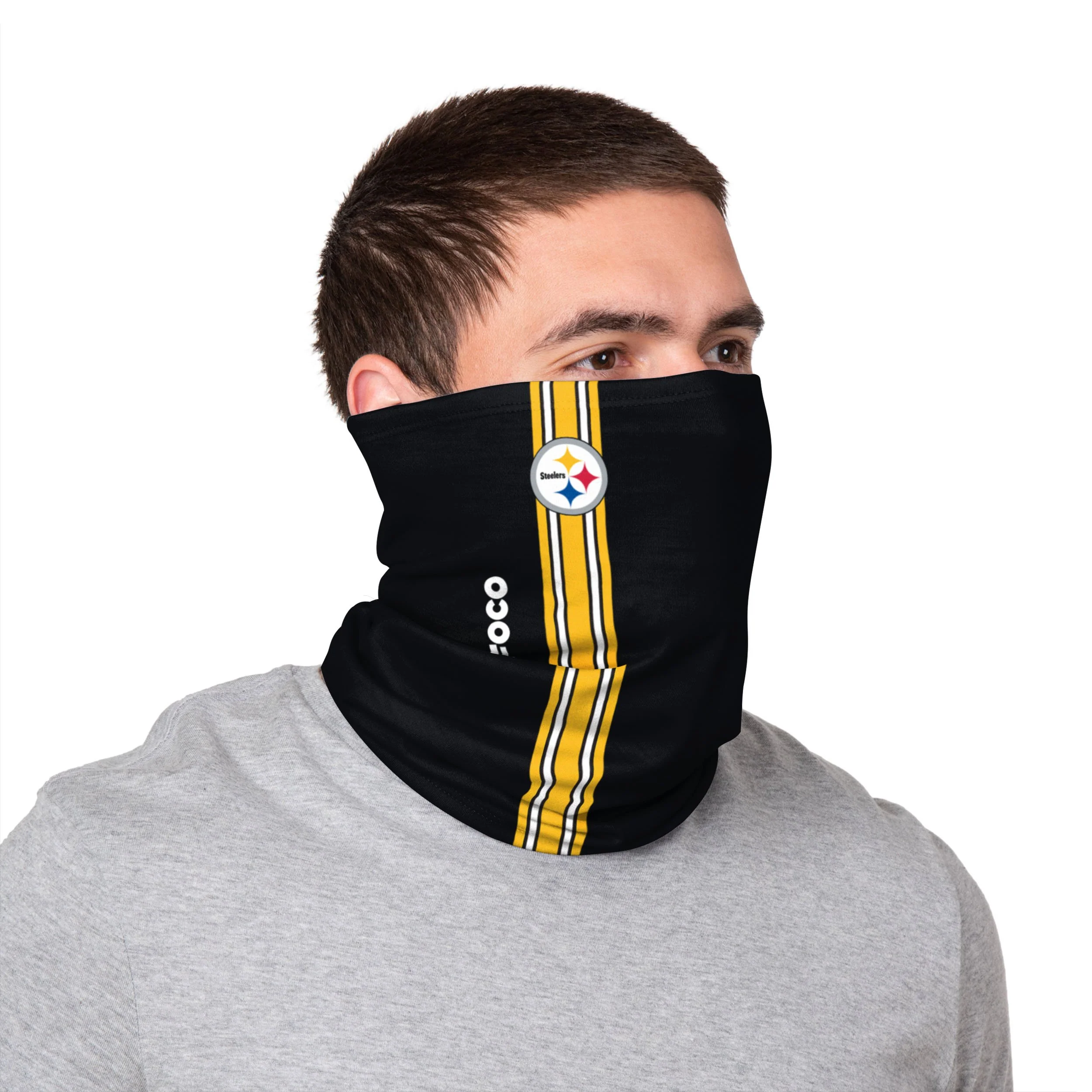 Pittsburgh Steelers NFL On-Field Sideline Gaiter Scarf - Image 3