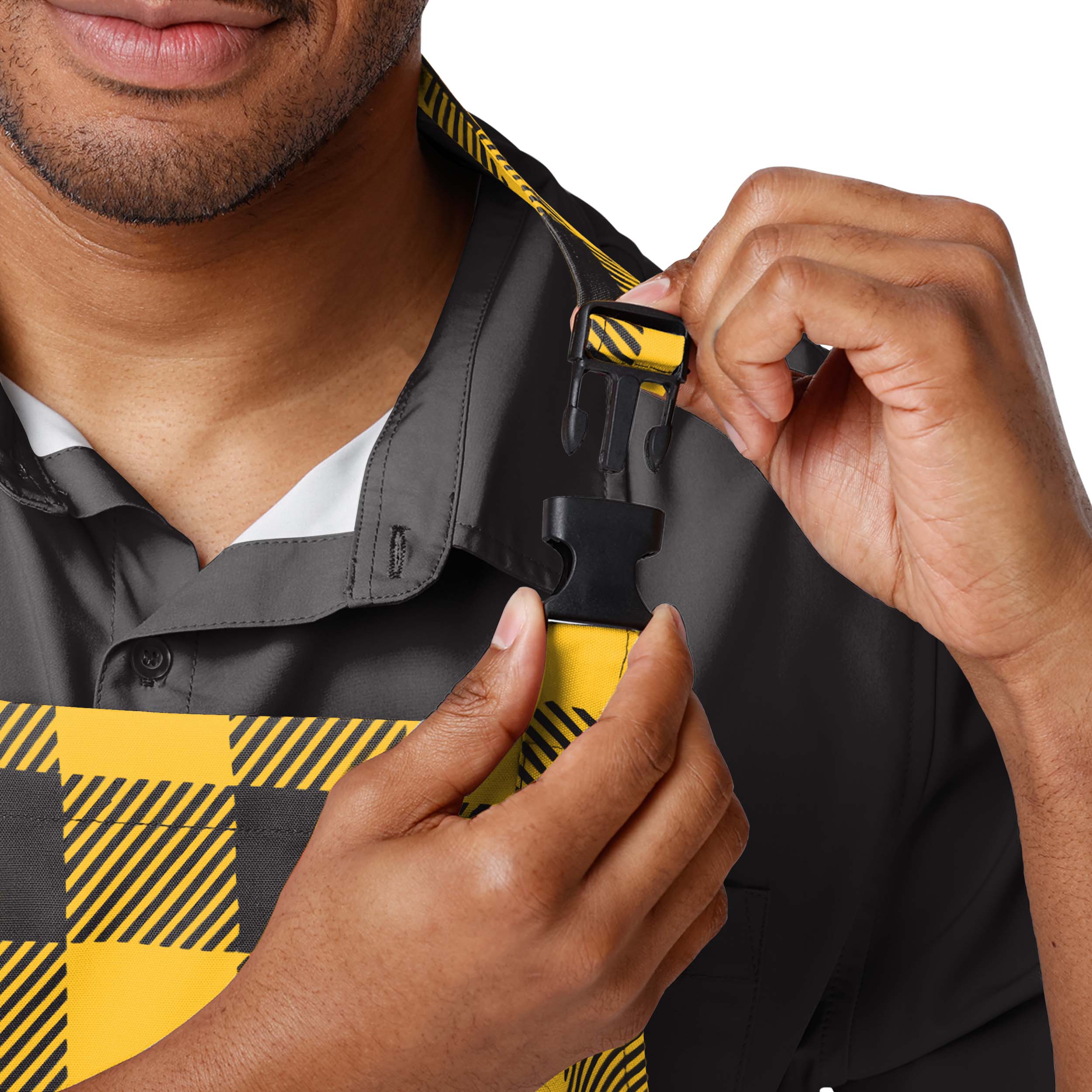 Pittsburgh Steelers NFL Plaid Apron - Image 3