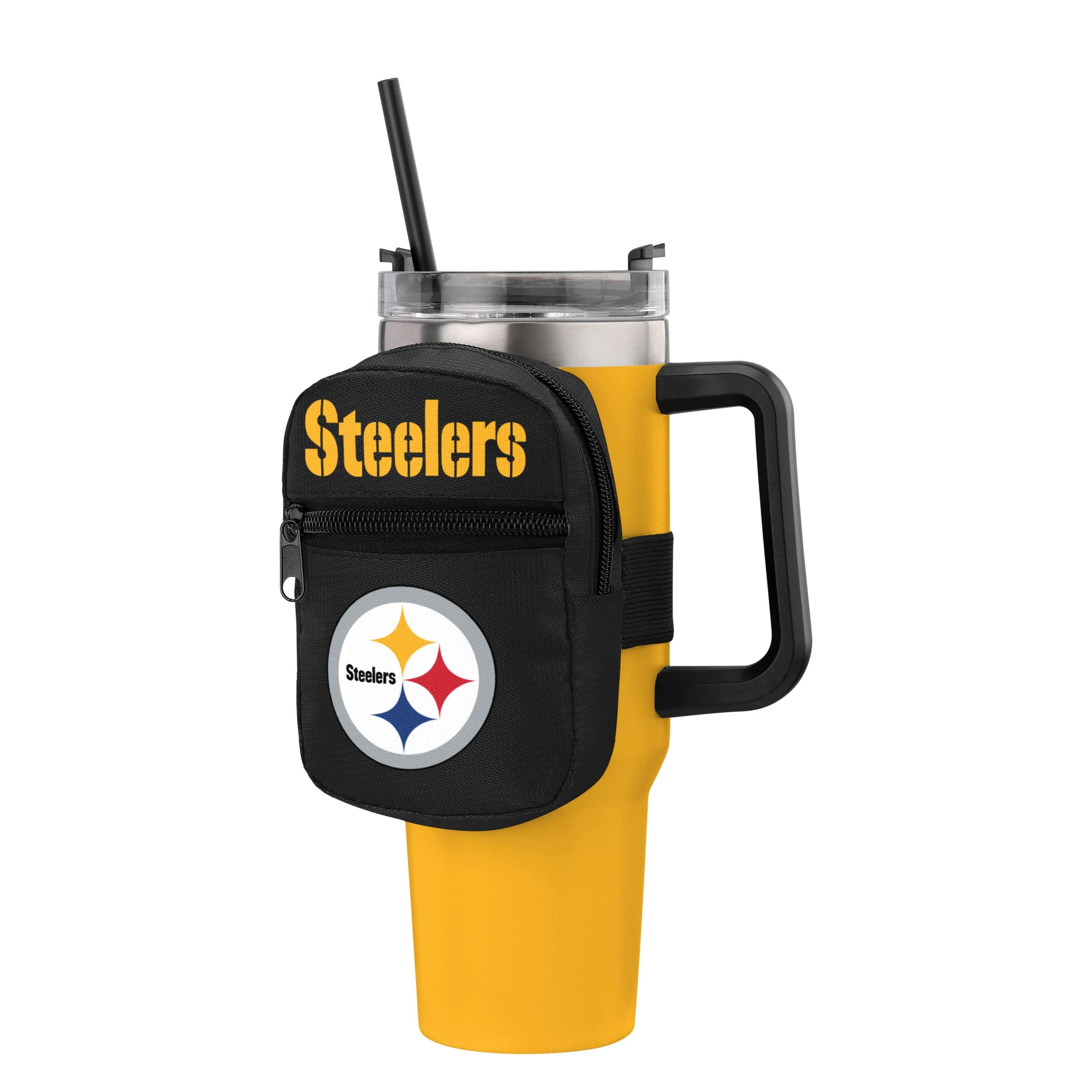 Pittsburgh Steelers NFL Primary Logo Tumbler Fanny Pack - Image 2
