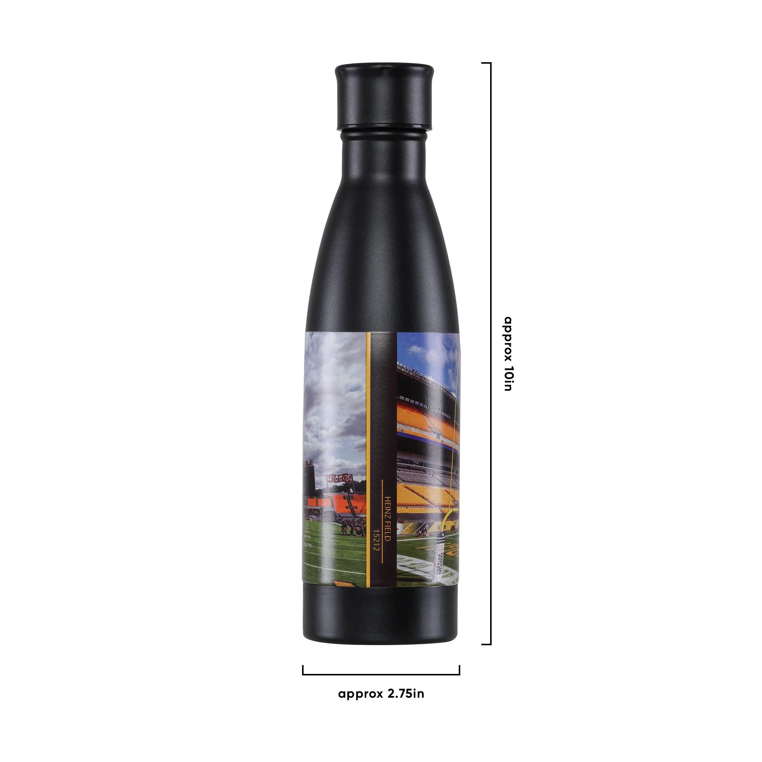 Pittsburgh Steelers NFL Primetime Metal 18 oz Bottle - Image 5