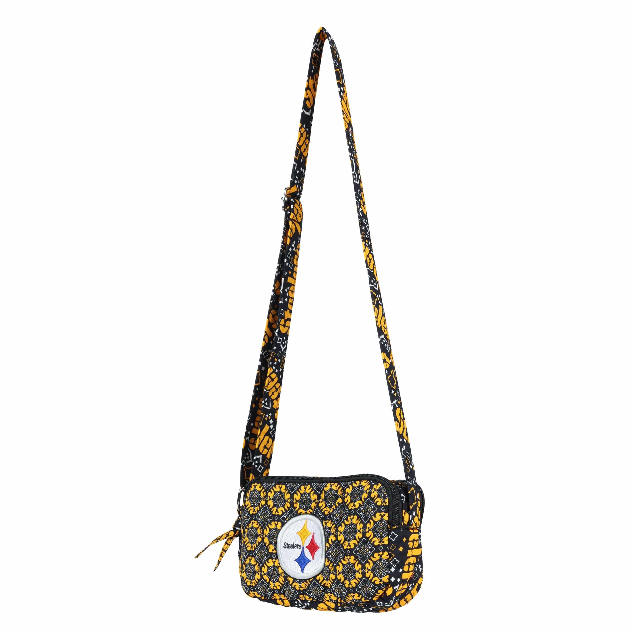 Pittsburgh Steelers NFL Quilted Crossbody Bag - Image 3