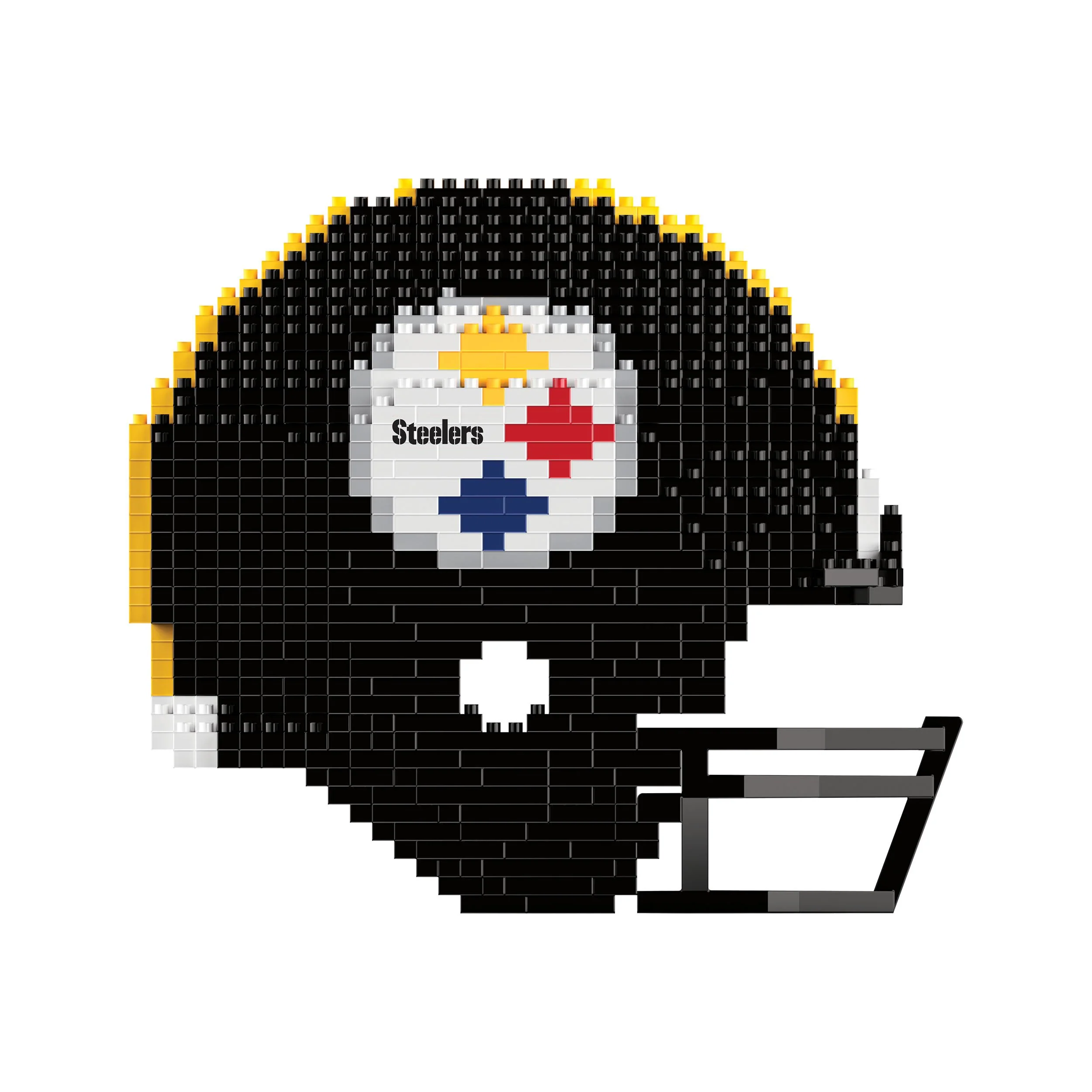 Pittsburgh Steelers NFL Replica BRXLZ Mini Helmet - Image 2