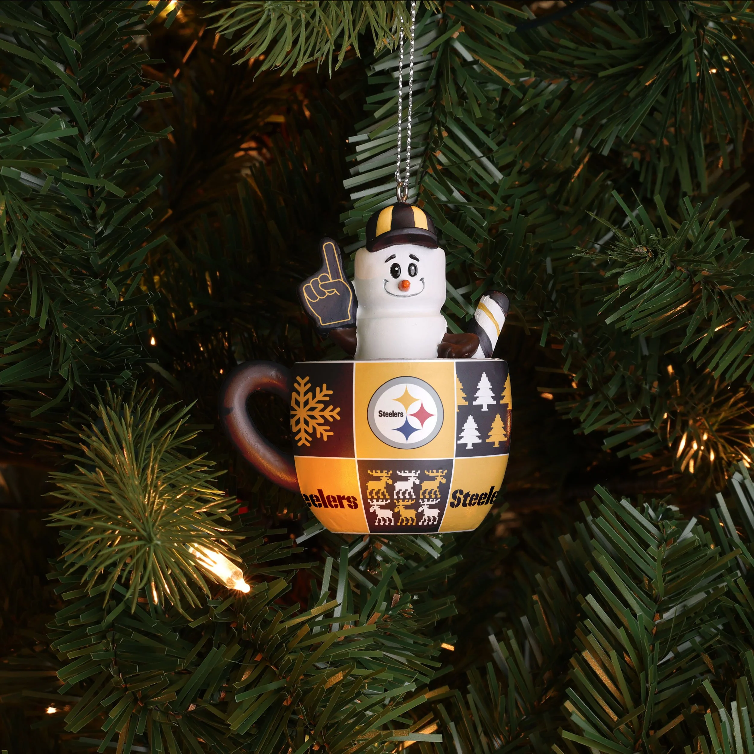 Pittsburgh Steelers NFL Smores Mug Ornament - Image 2
