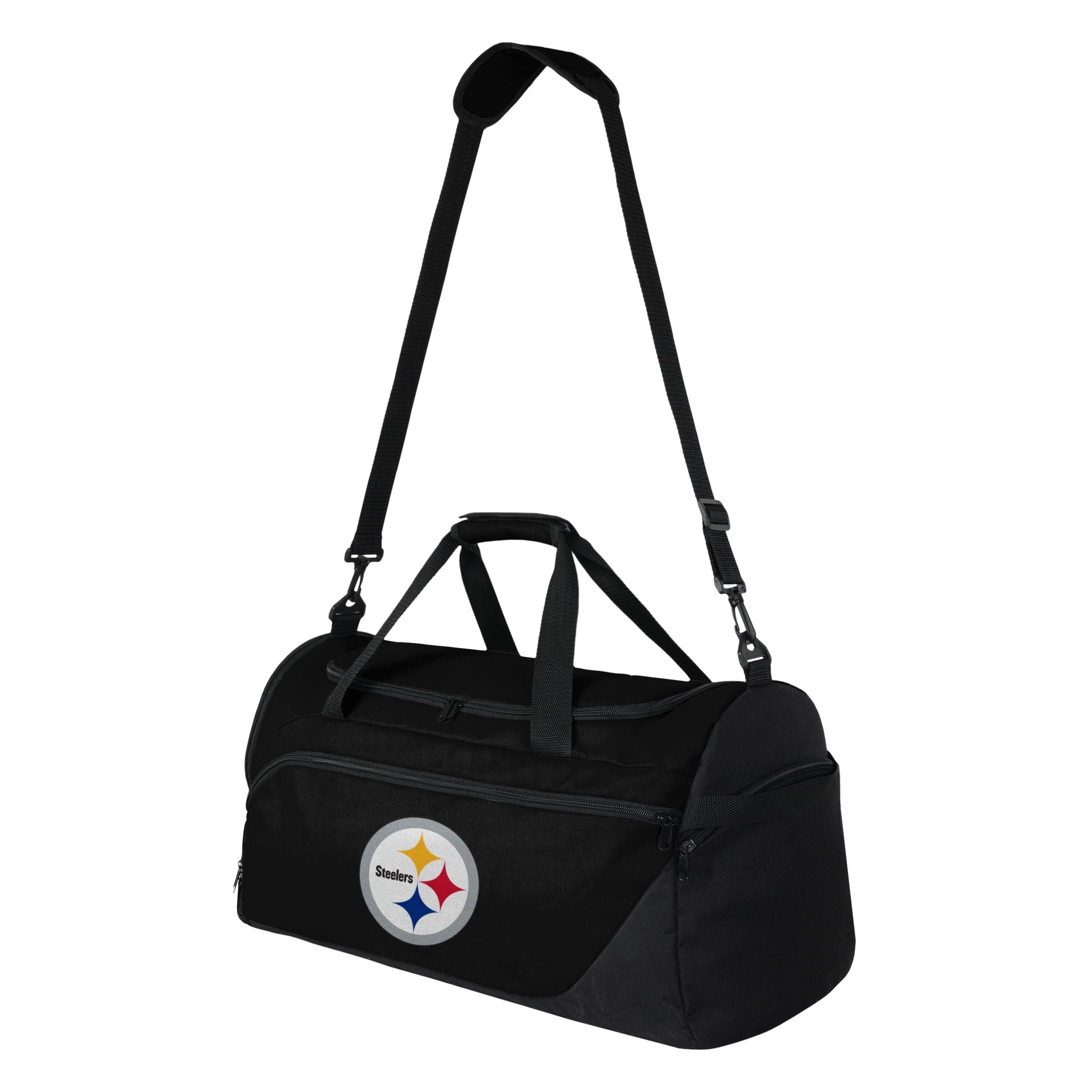 Pittsburgh Steelers NFL Solid Big Logo Duffle Bag - Image 2