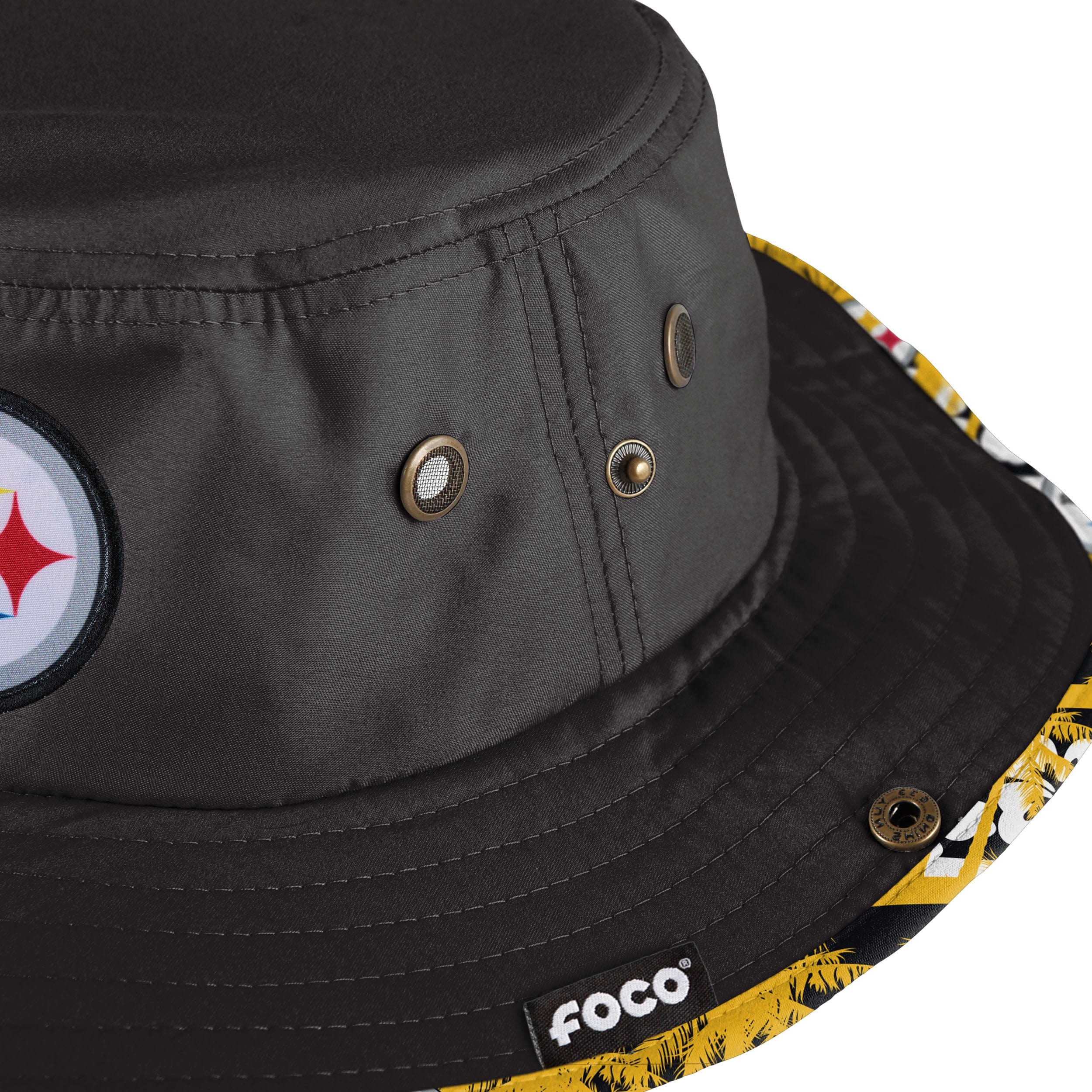 Pittsburgh Steelers NFL Solid Hybrid Boonie Hat - Image 4