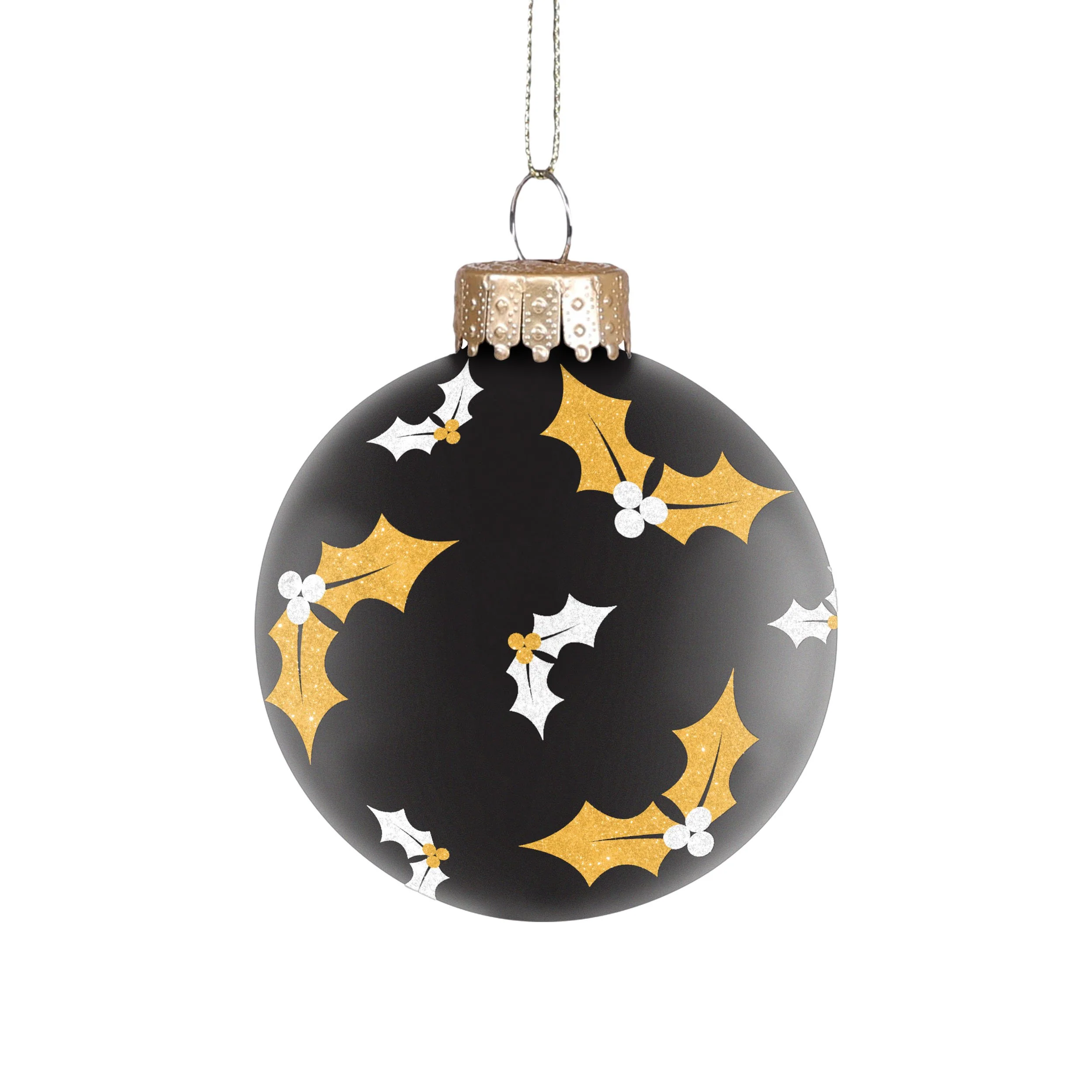 Pittsburgh Steelers NFL Stadium Print Glass Ball Ornament - Image 2