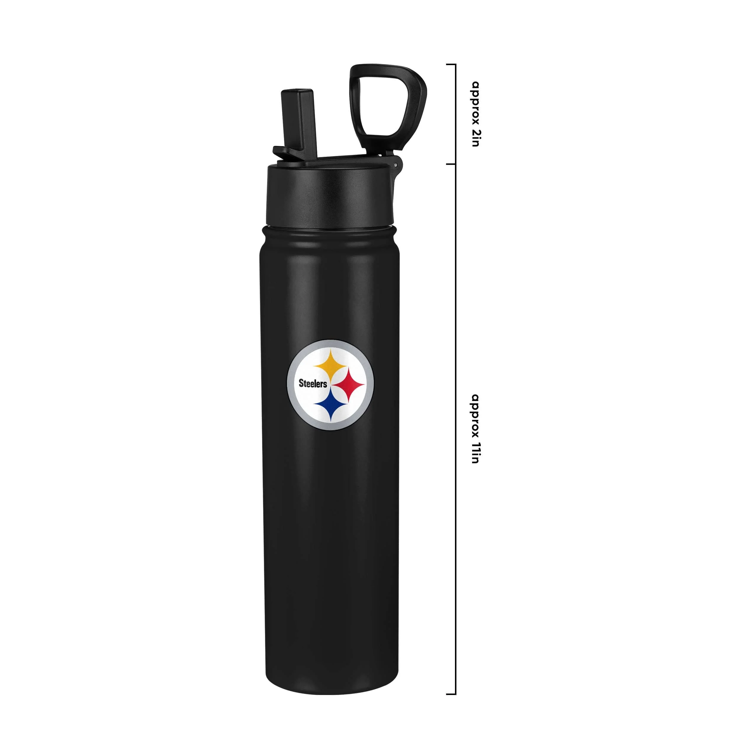 Pittsburgh Steelers NFL Team Color Insulated Bottle - Image 5