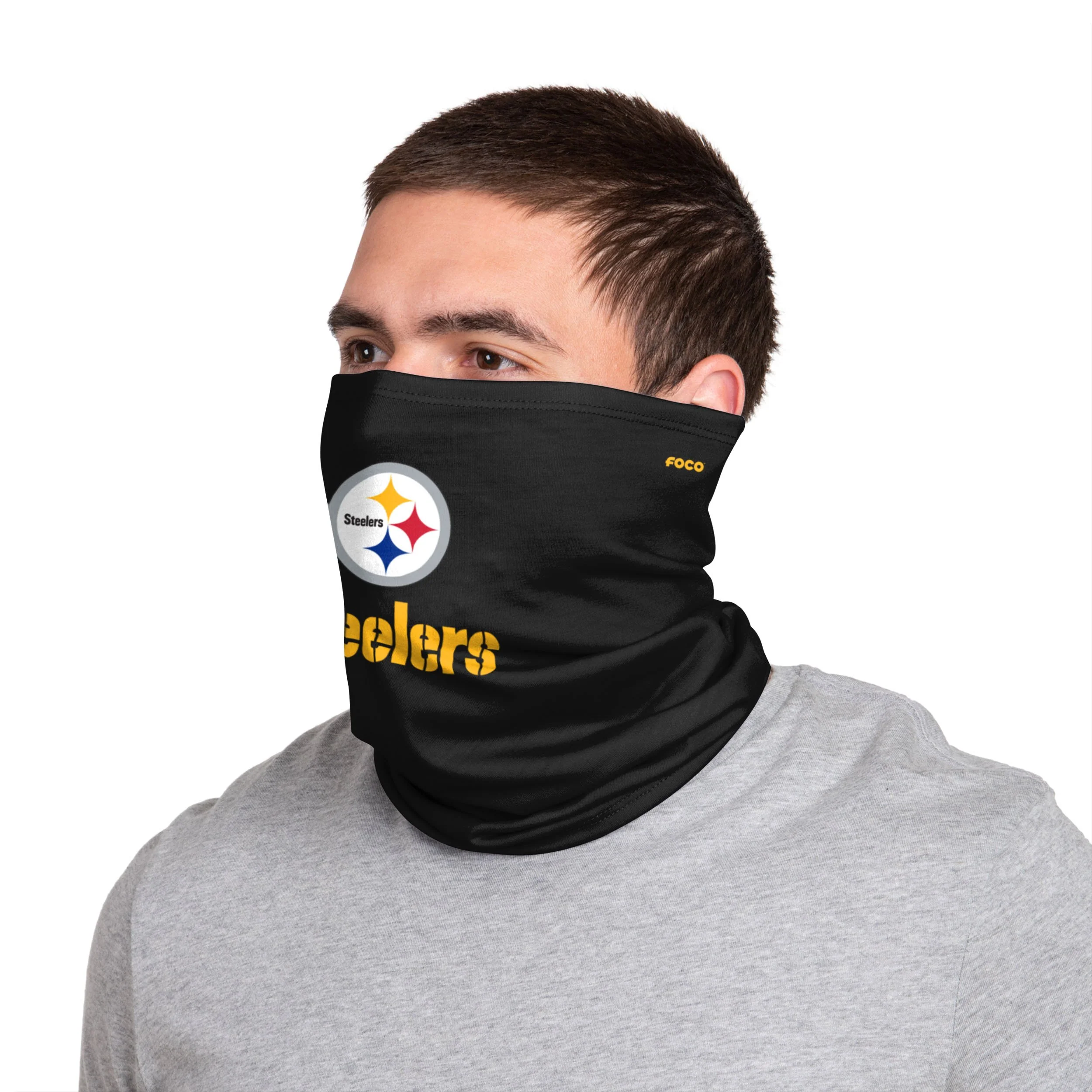 Pittsburgh Steelers NFL Team Logo Stitched Gaiter Scarf - Image 4