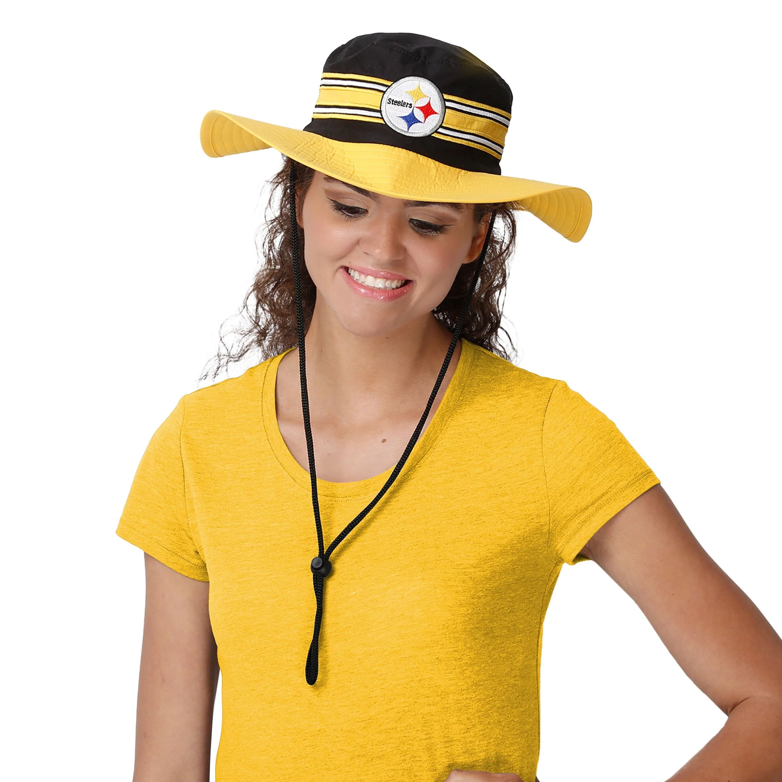 Pittsburgh Steelers NFL Team Stripe Boonie Hat - Image 5
