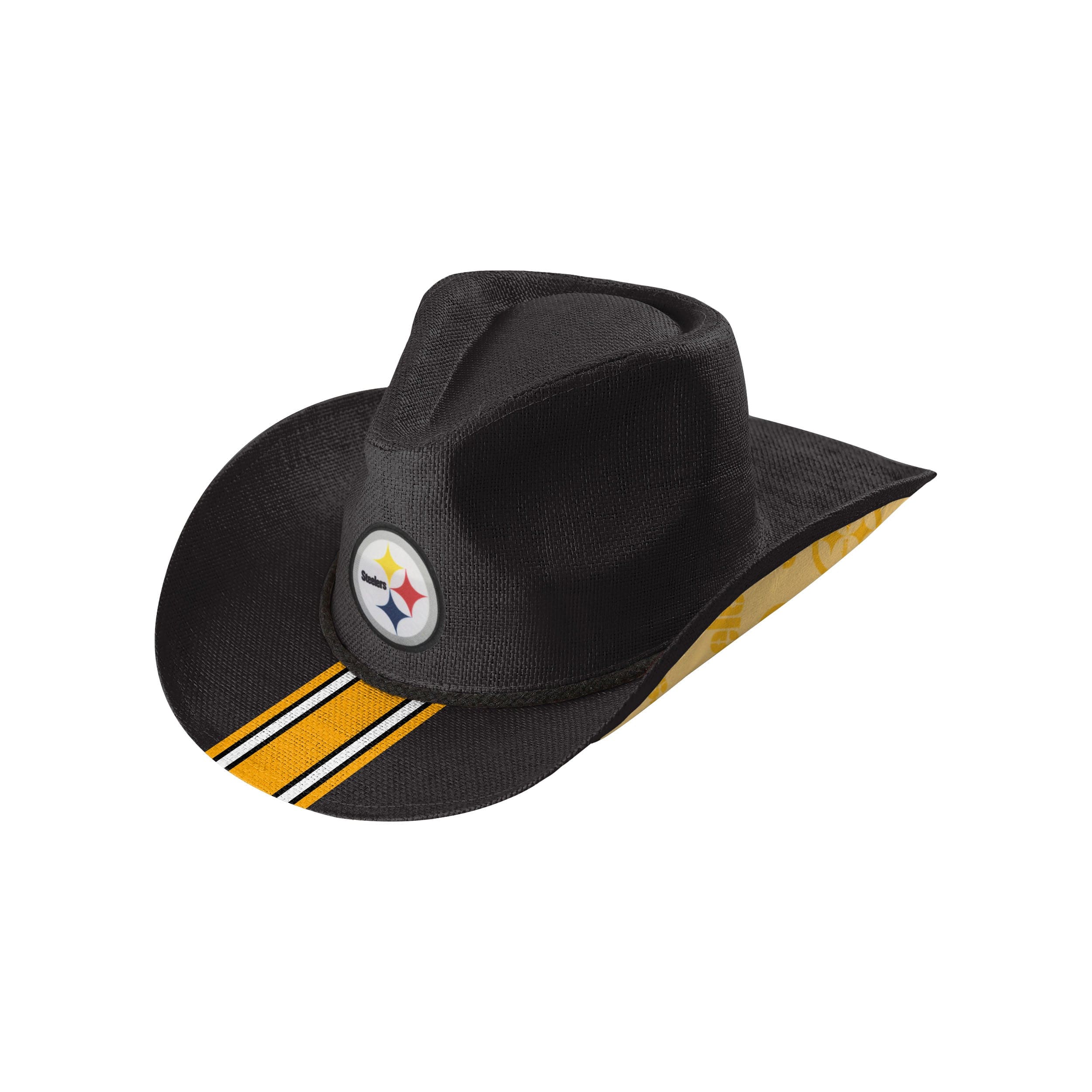 Pittsburgh Steelers NFL Team Stripe Cowboy Hat - Image 3