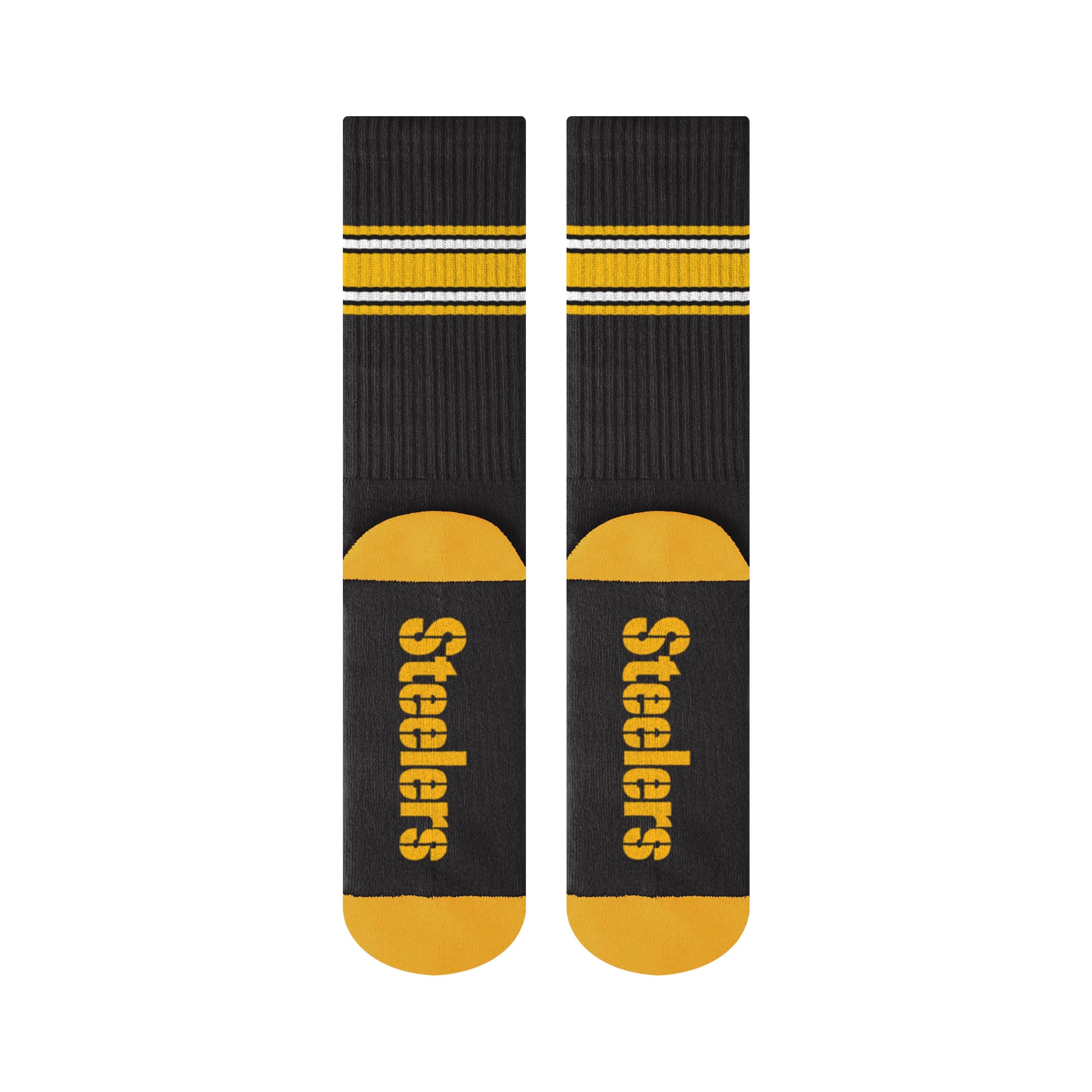 Pittsburgh Steelers NFL Team Stripe Crew Socks - Image 5
