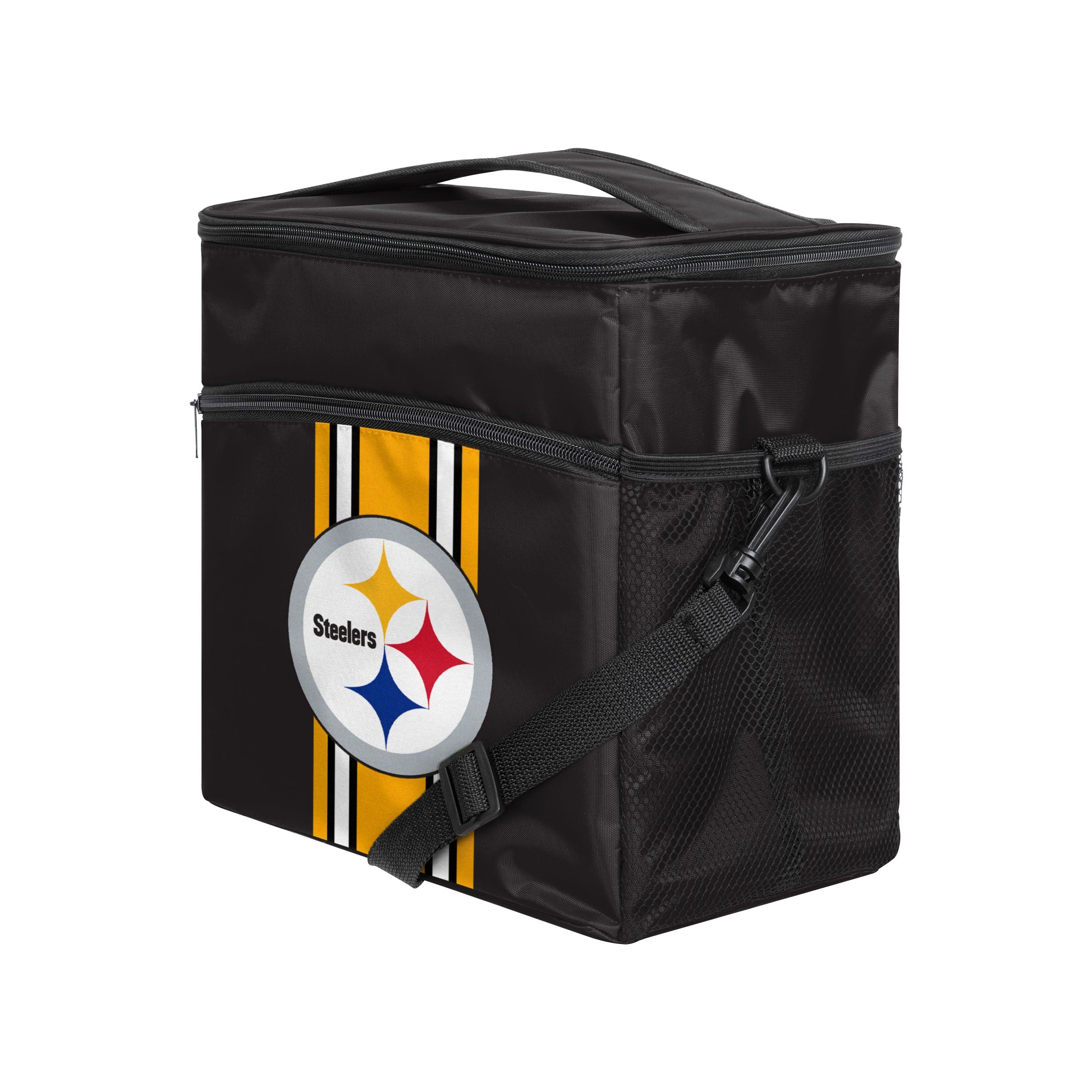 Pittsburgh Steelers NFL Team Stripe Tailgate 24 Pack Cooler - Image 2