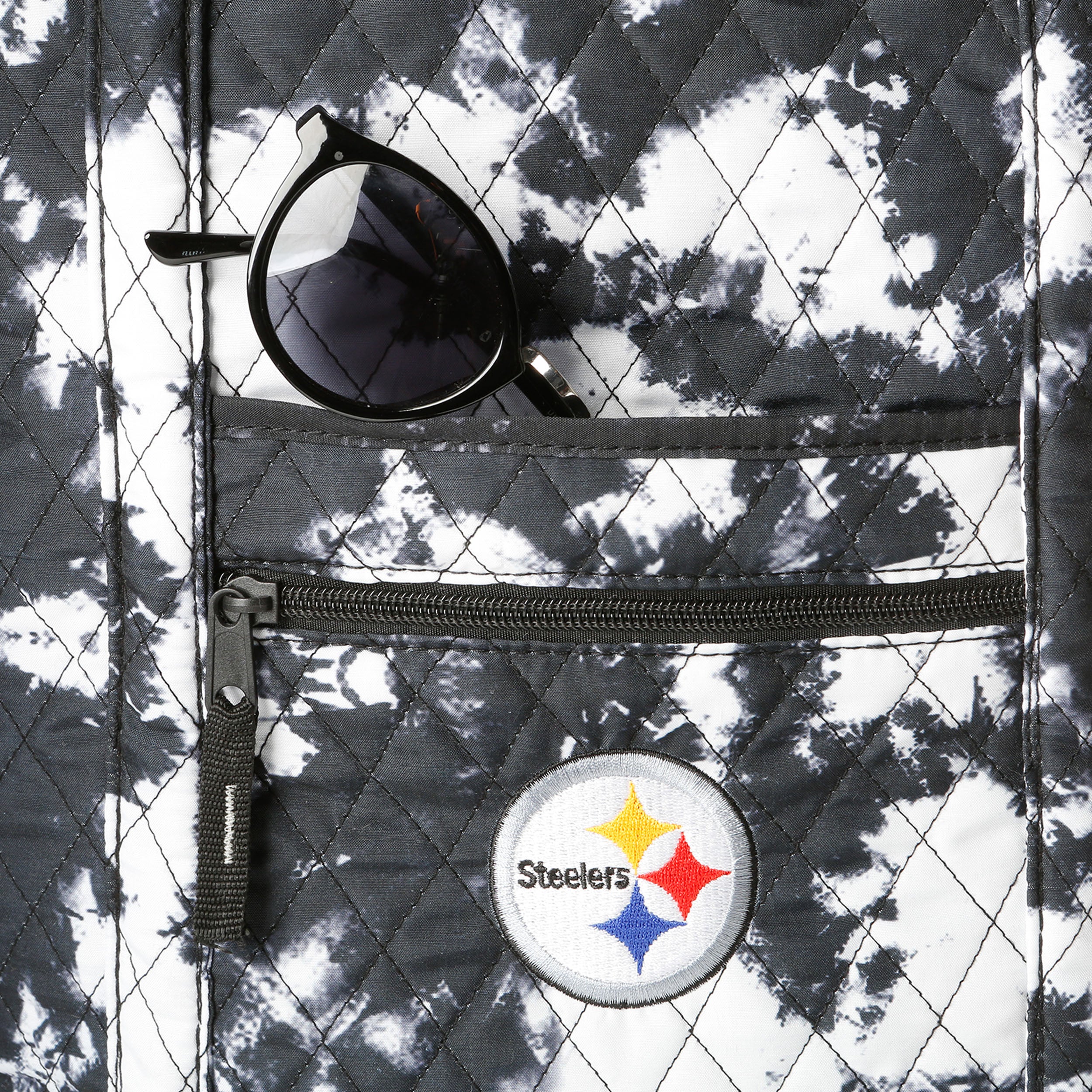 Pittsburgh Steelers NFL Tie-Dye Takeaway Tote Bag - Image 3