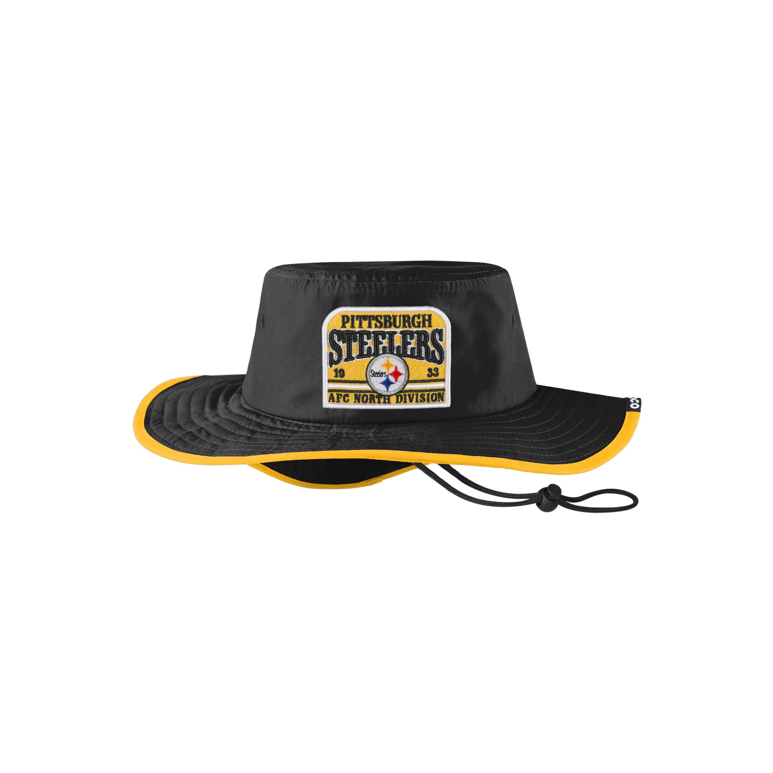 Pittsburgh Steelers NFL Truckstop Patch Boonie Hat