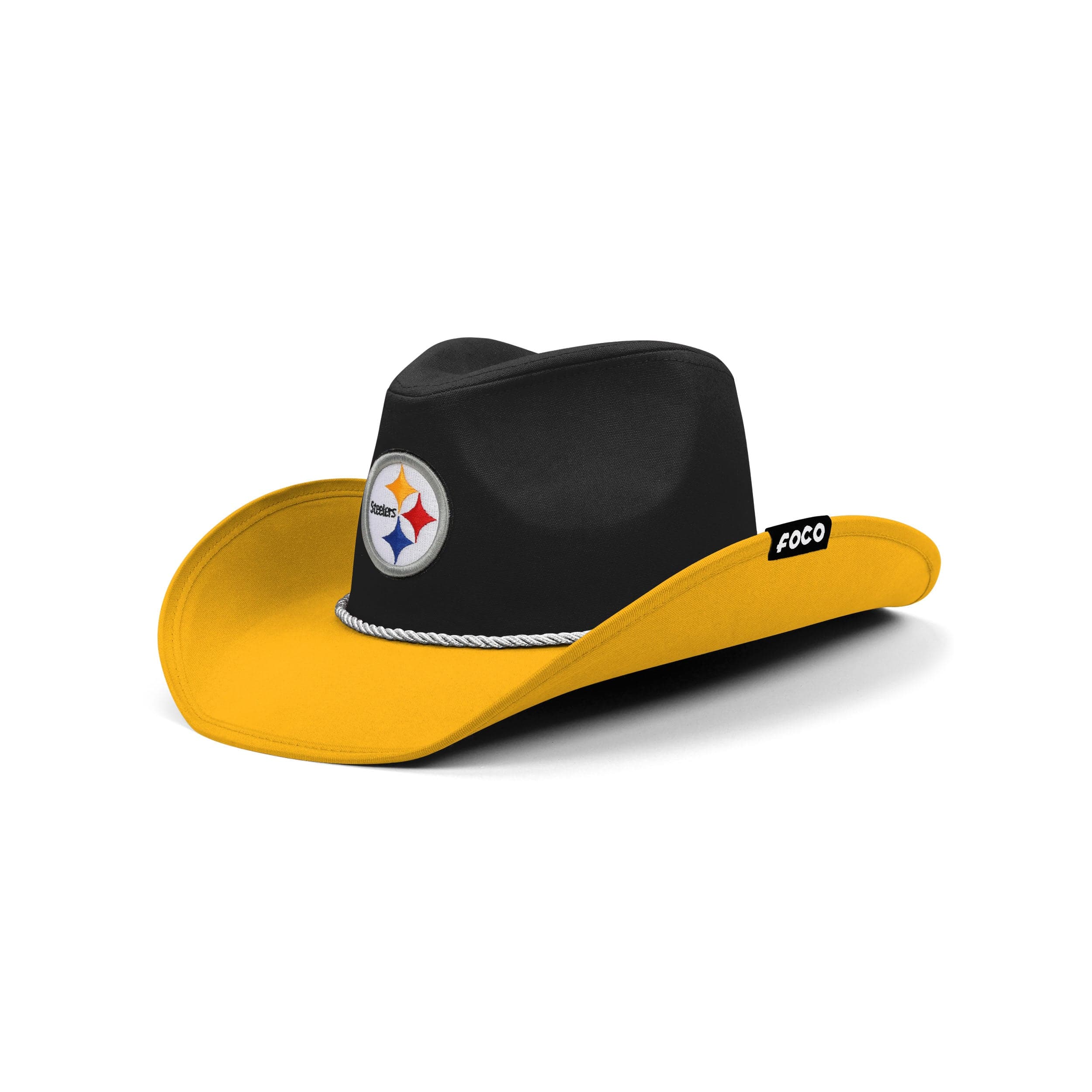 Pittsburgh Steelers NFL Two Tone Cowboy Hat