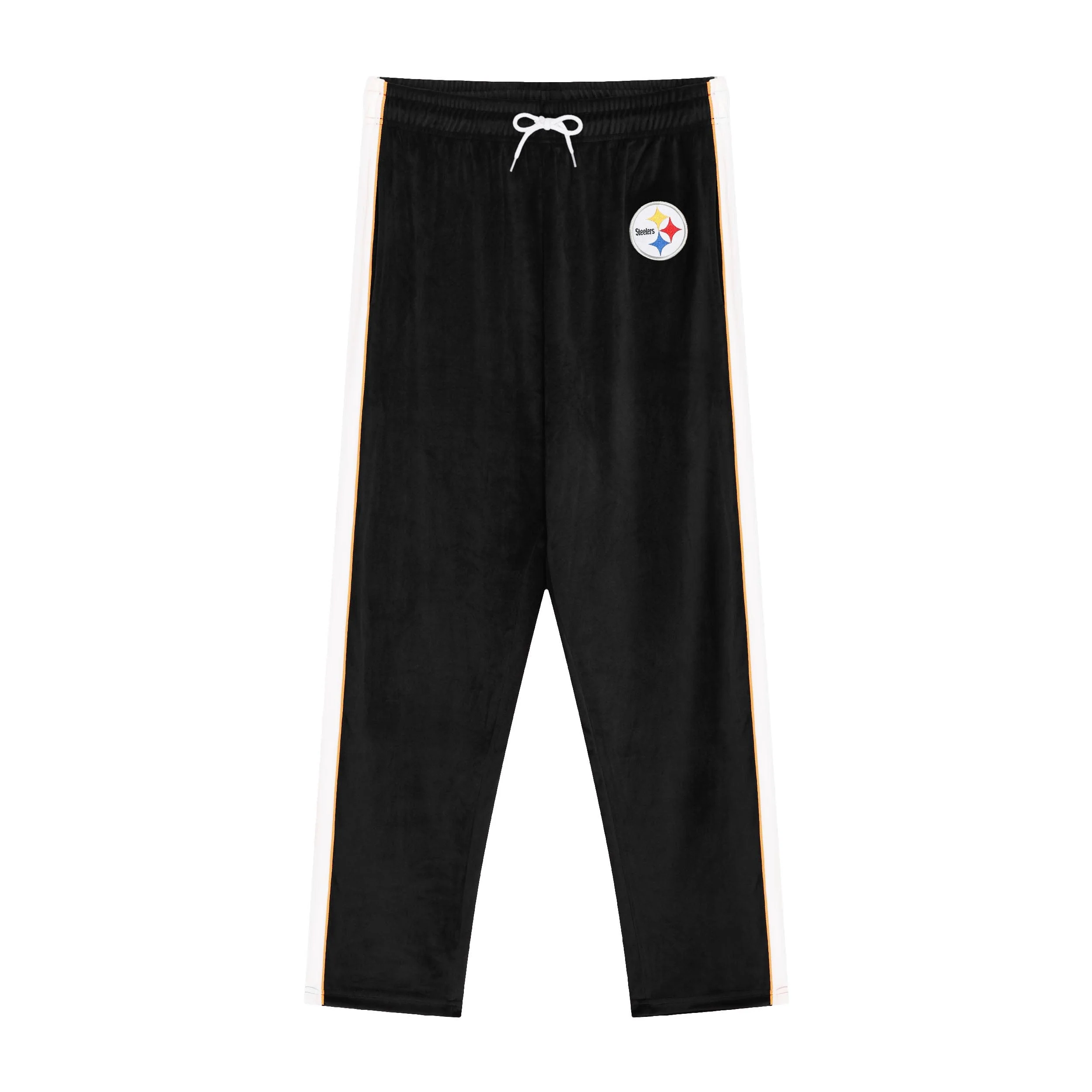 Pittsburgh Steelers NFL Two Tone Velour Pants - Image 6
