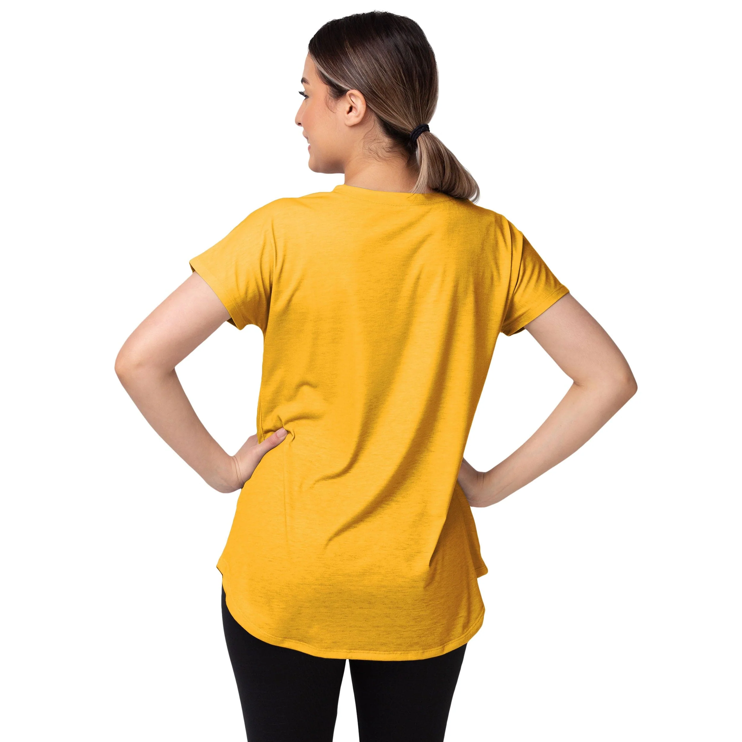 Pittsburgh Steelers NFL Womens Big Logo Tunic Top - Image 2