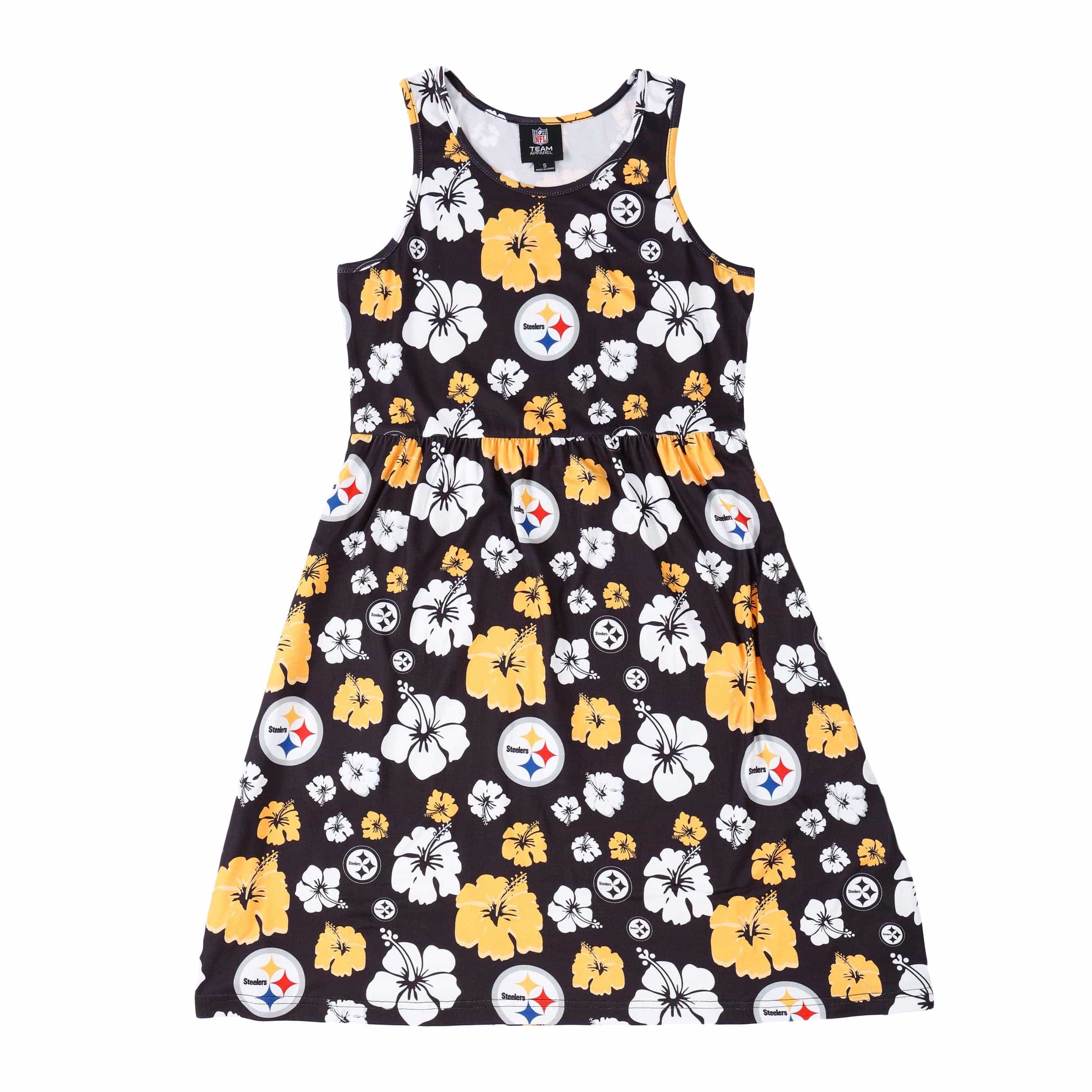 Pittsburgh Steelers NFL Womens Fan Favorite Floral Sundress - Image 4