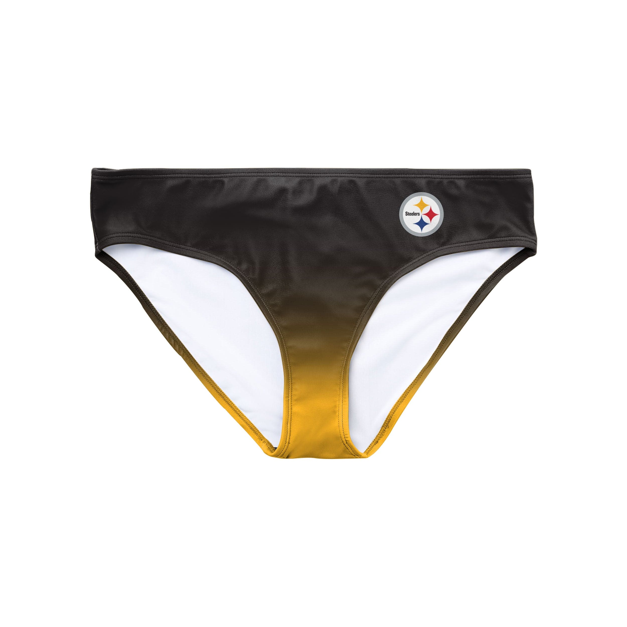 Pittsburgh Steelers NFL Womens Gametime Gradient Bikini Bottom - Image 2