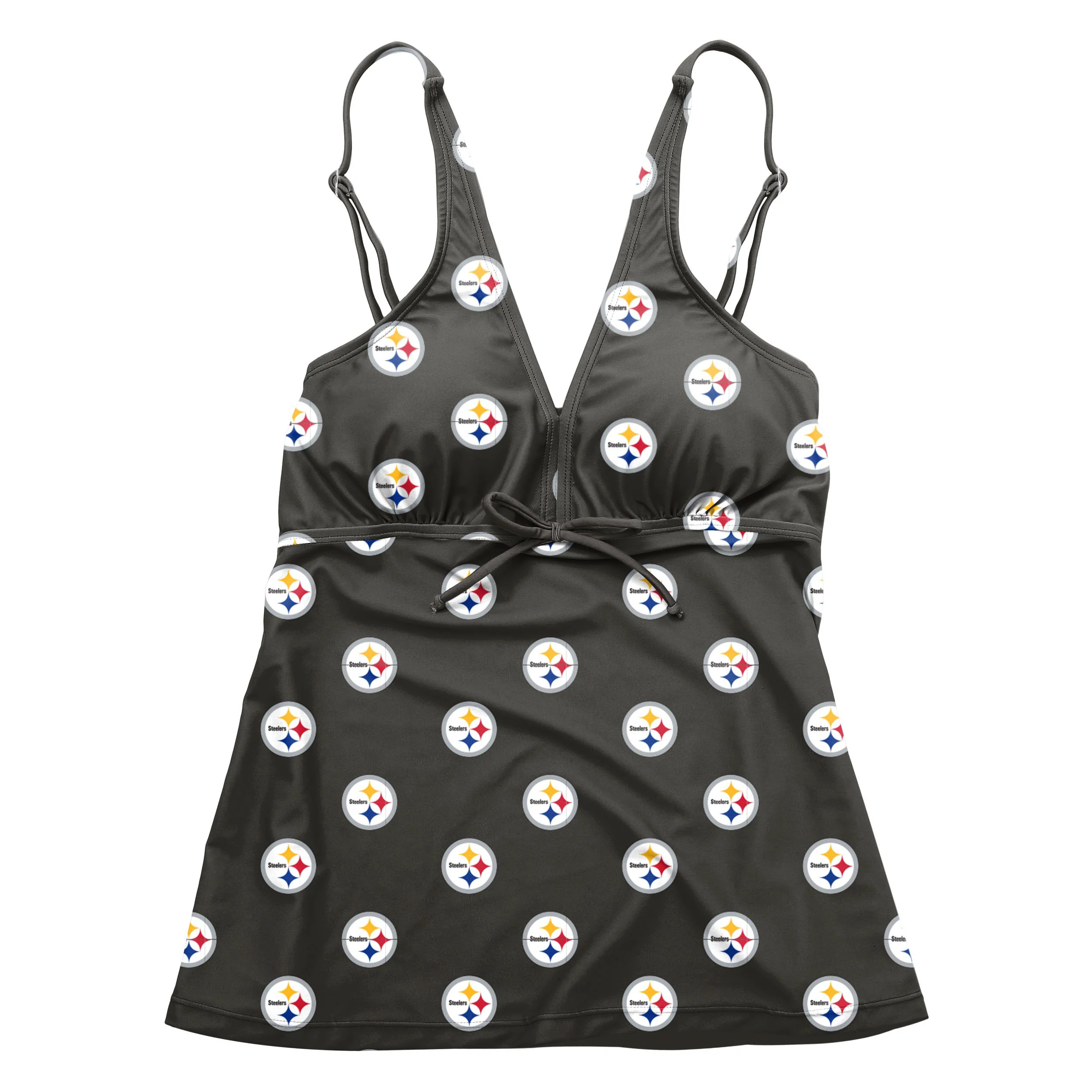 Pittsburgh Steelers NFL Womens Mini Logo Tankini - Image 2