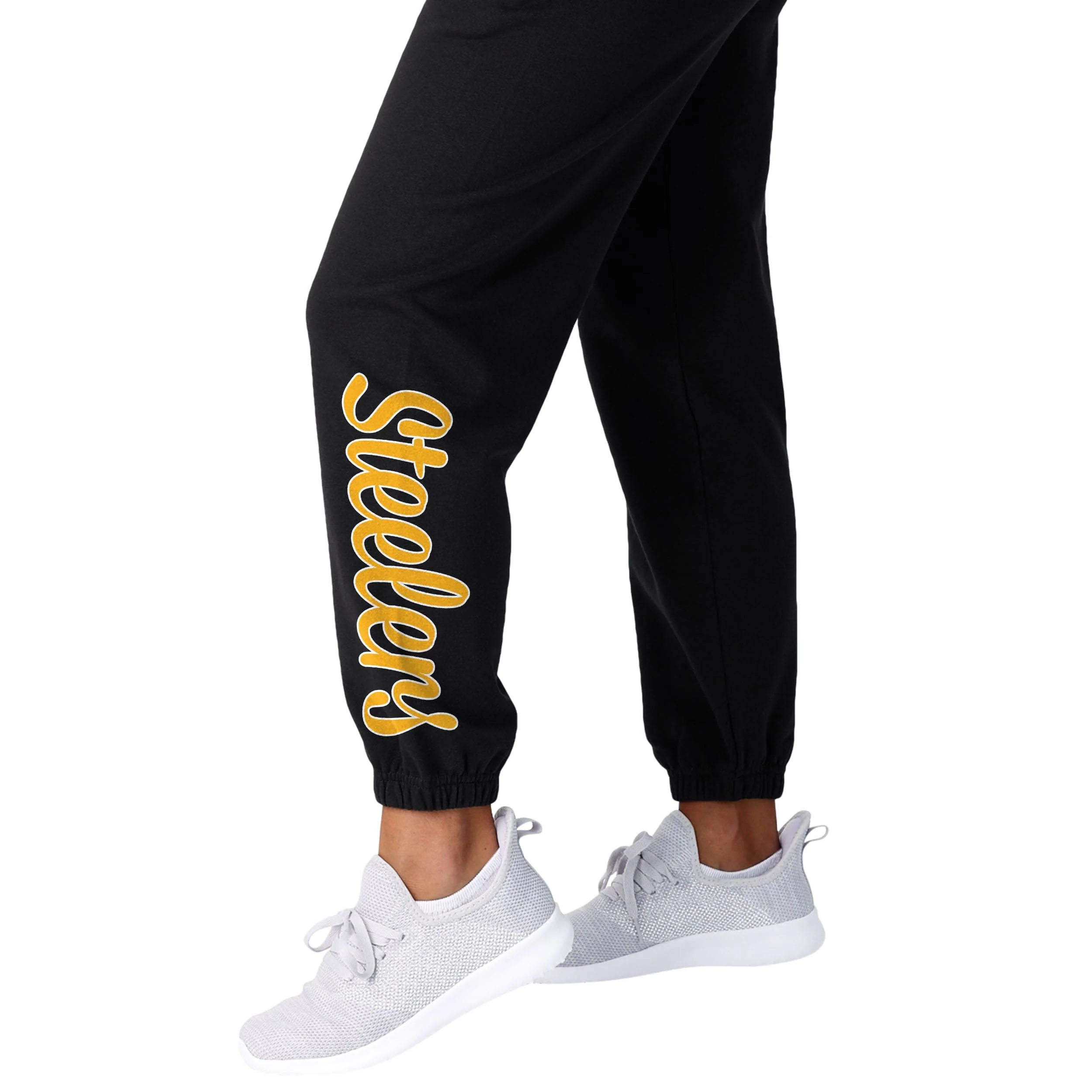 Pittsburgh Steelers NFL Womens Script Wordmark Team Color Sweatpants - Image 4