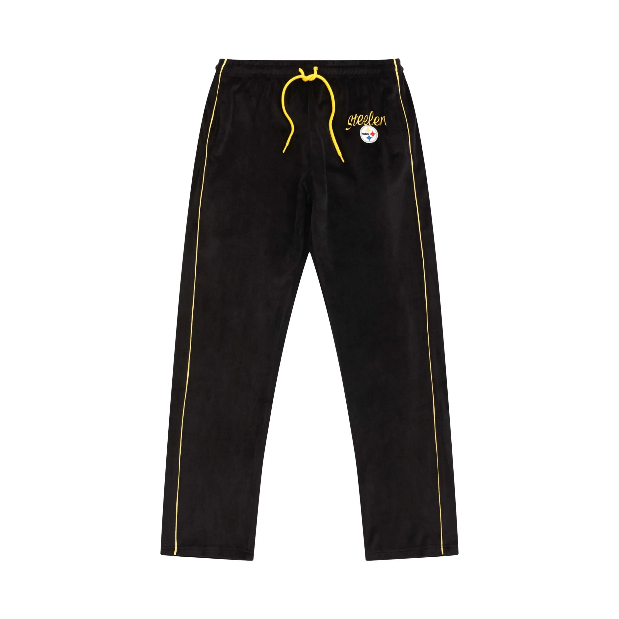 Pittsburgh Steelers NFL Womens Velour Pants - Image 4