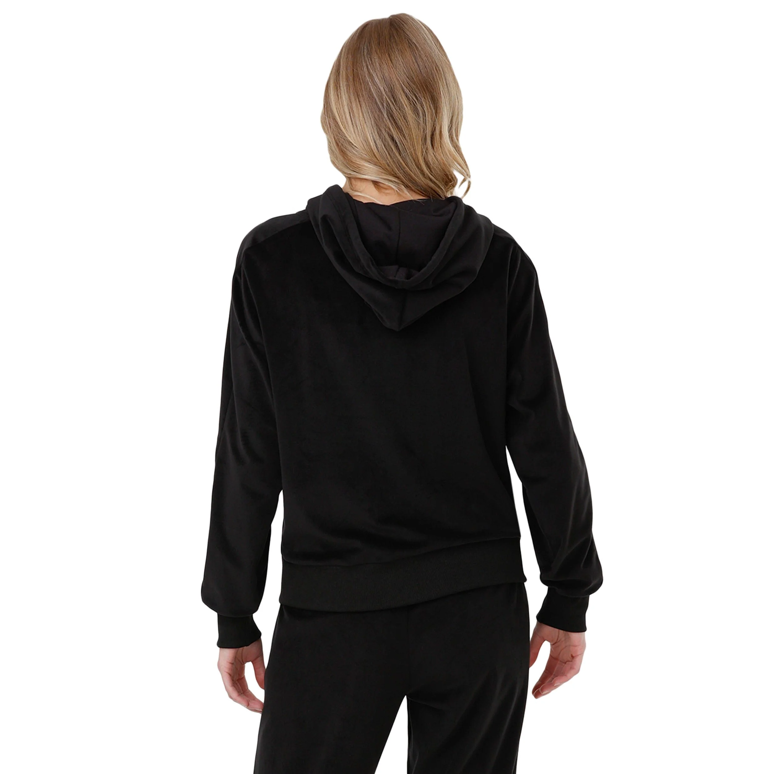 Pittsburgh Steelers NFL Womens Velour Zip Up Top - Image 2