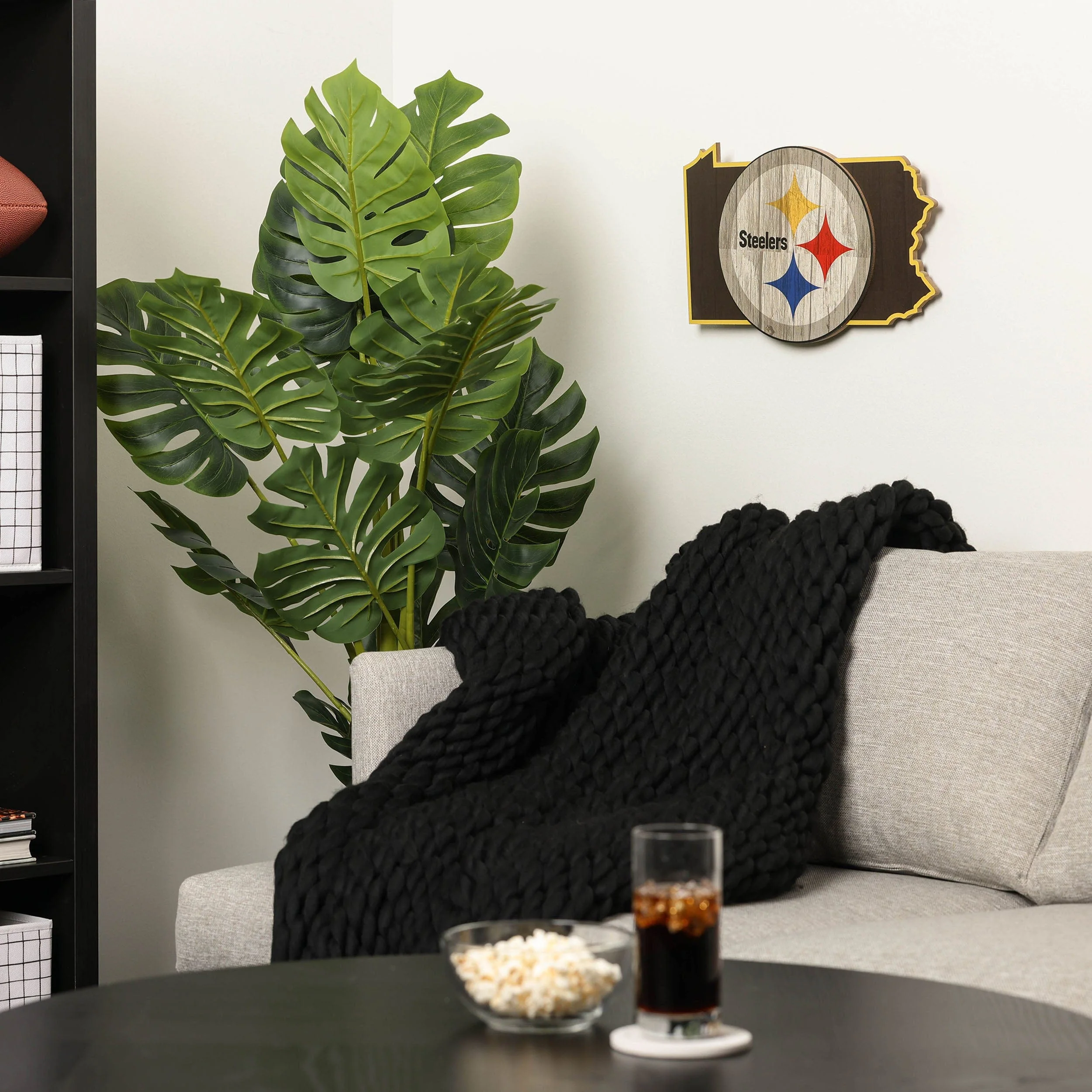 Pittsburgh Steelers NFL Wood State Sign - Image 4