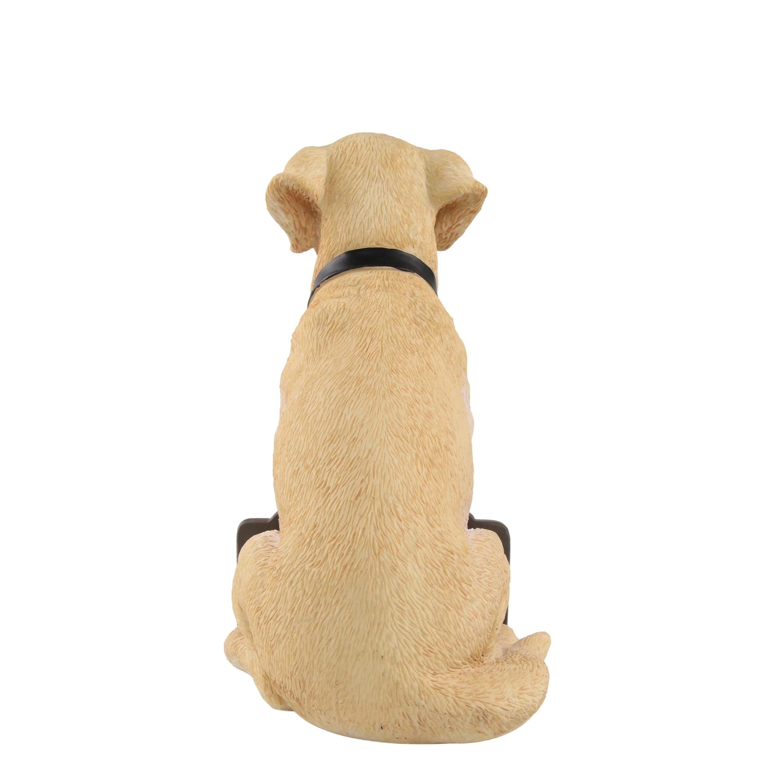 Pittsburgh Steelers NFL Yellow Labrador Statue - Image 3