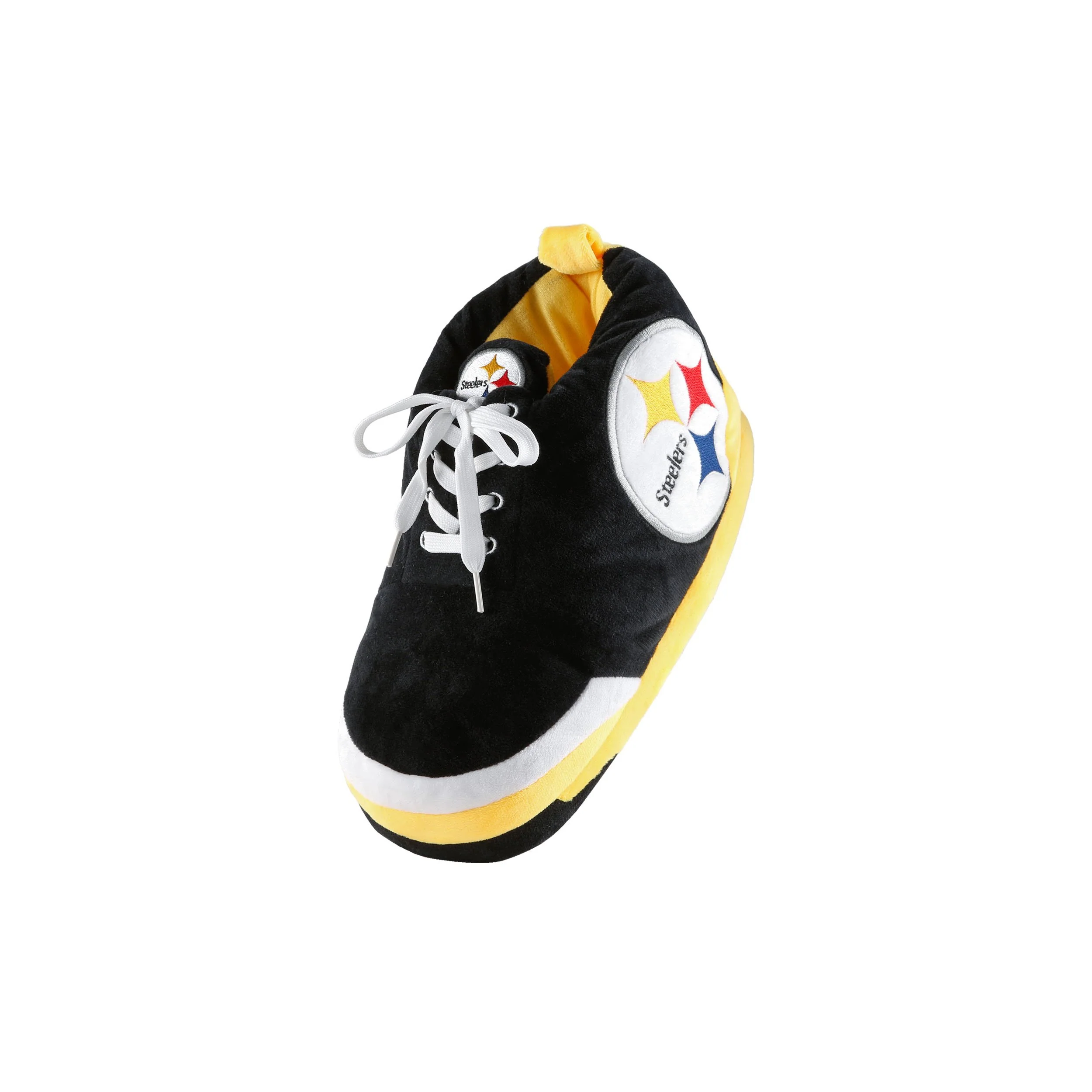 Pittsburgh Steelers NFL Youth Plush Sneaker Slippers - Image 3