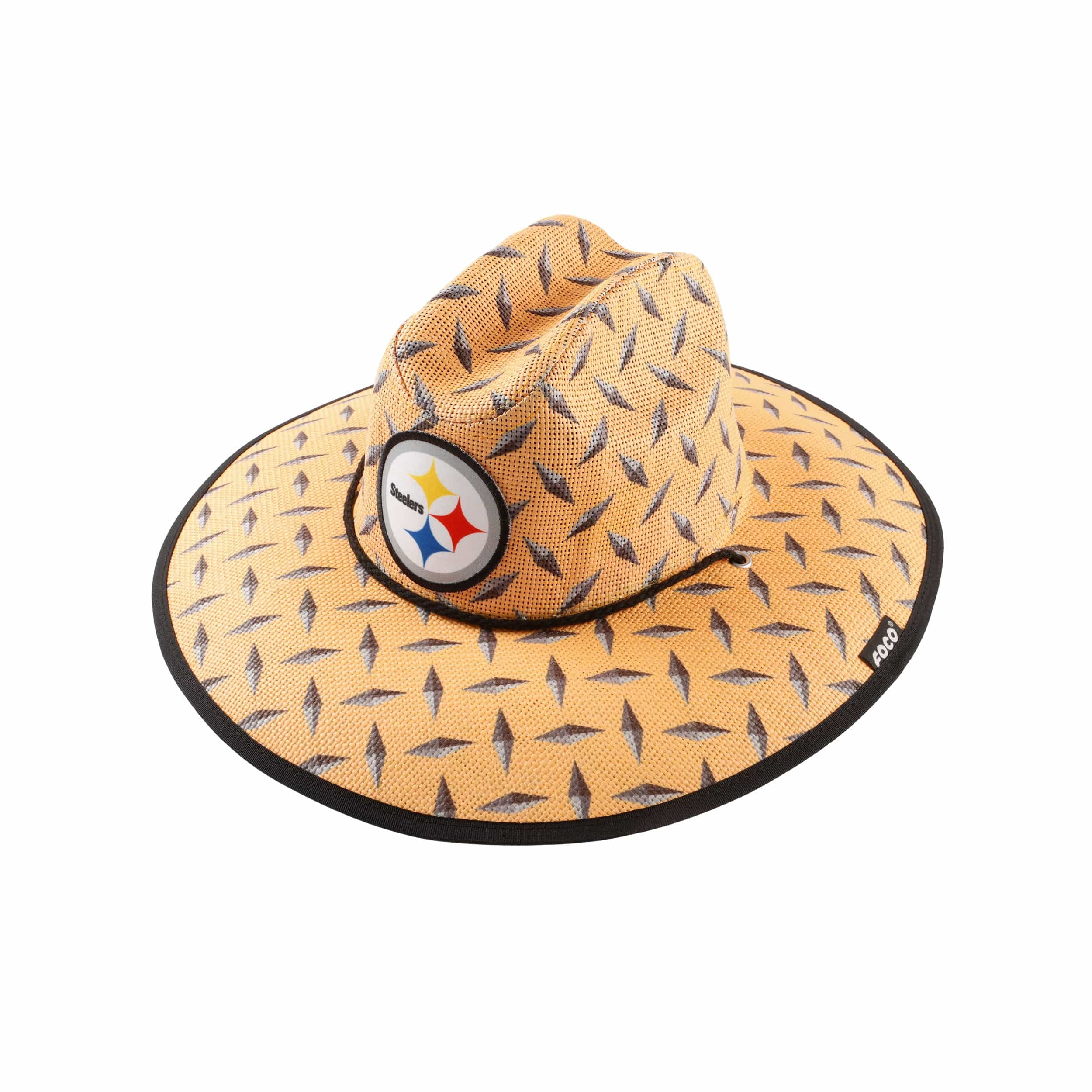 Pittsburgh Steelers Thematic NFL Straw Hat - Image 3