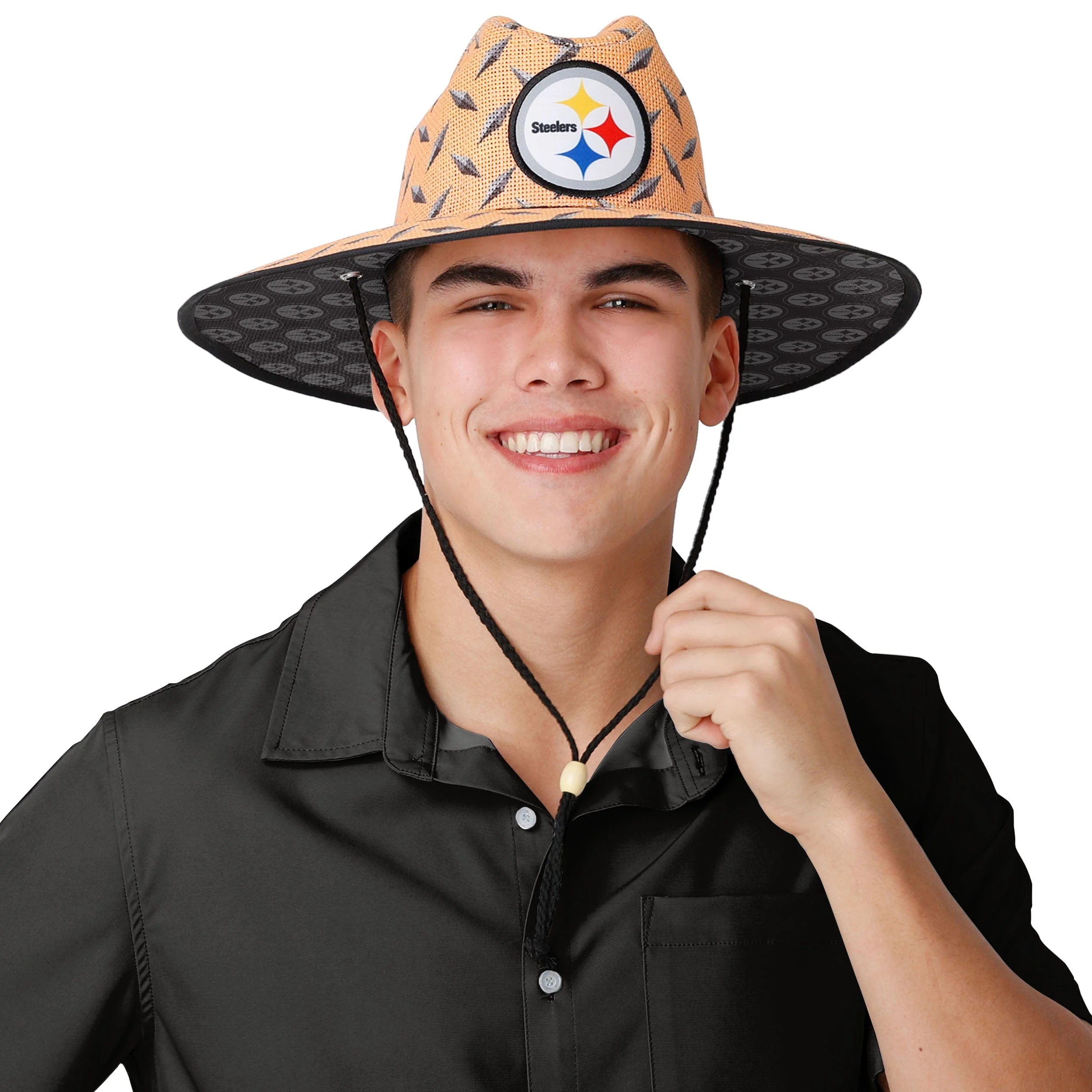 Pittsburgh Steelers Thematic NFL Straw Hat - Image 5