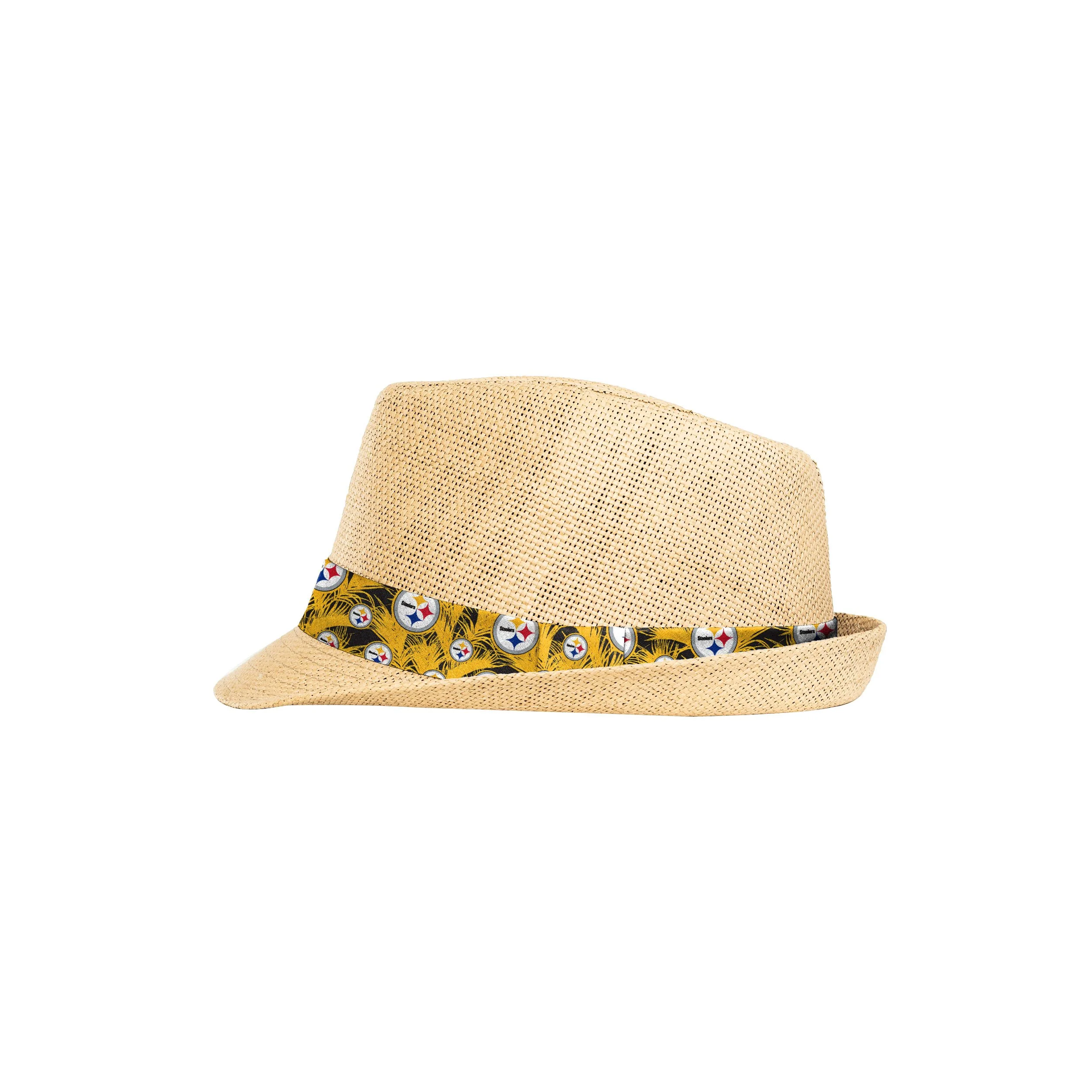 Pittsburgh Steelers NFL Trilby Straw Hat - Image 2