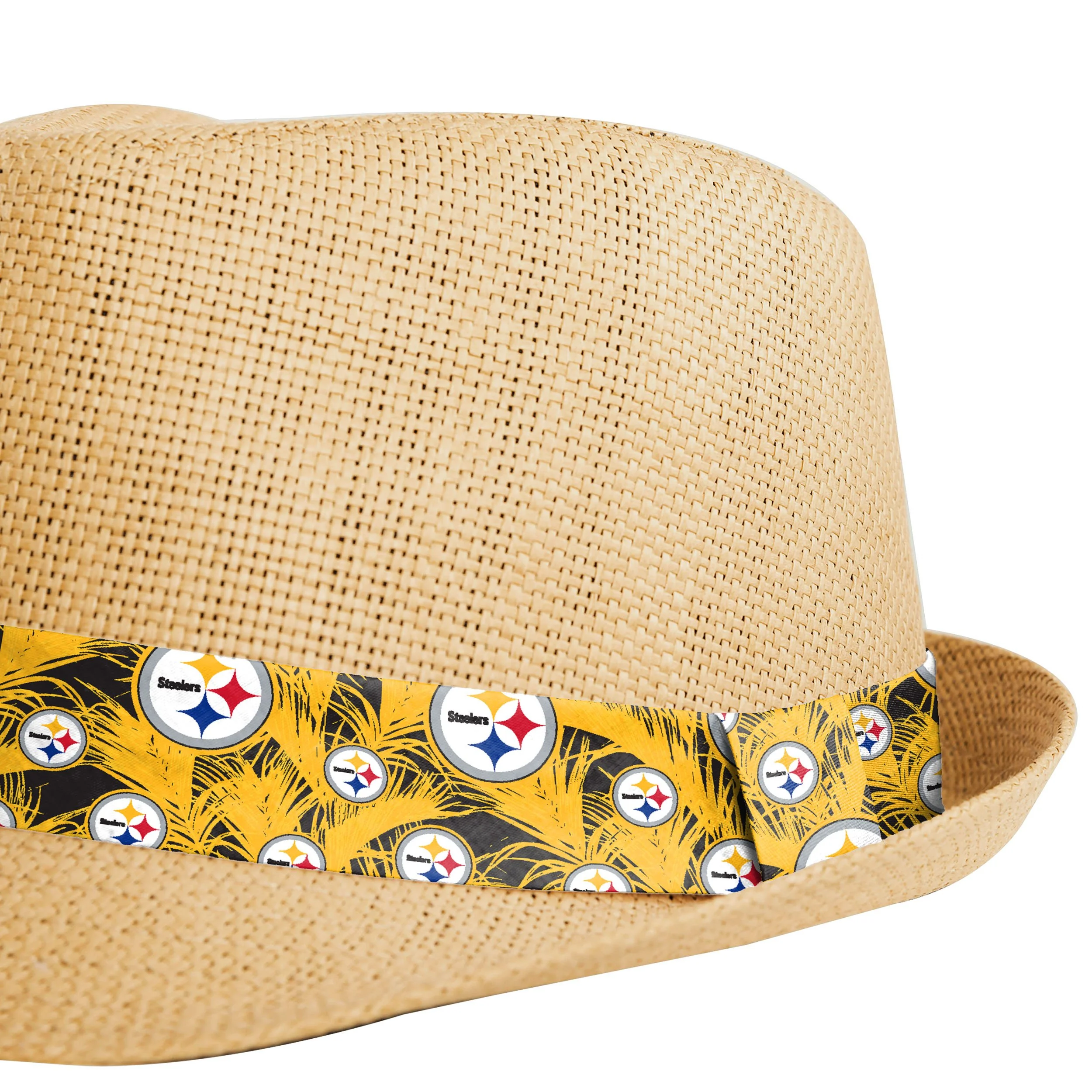 Pittsburgh Steelers NFL Trilby Straw Hat - Image 3