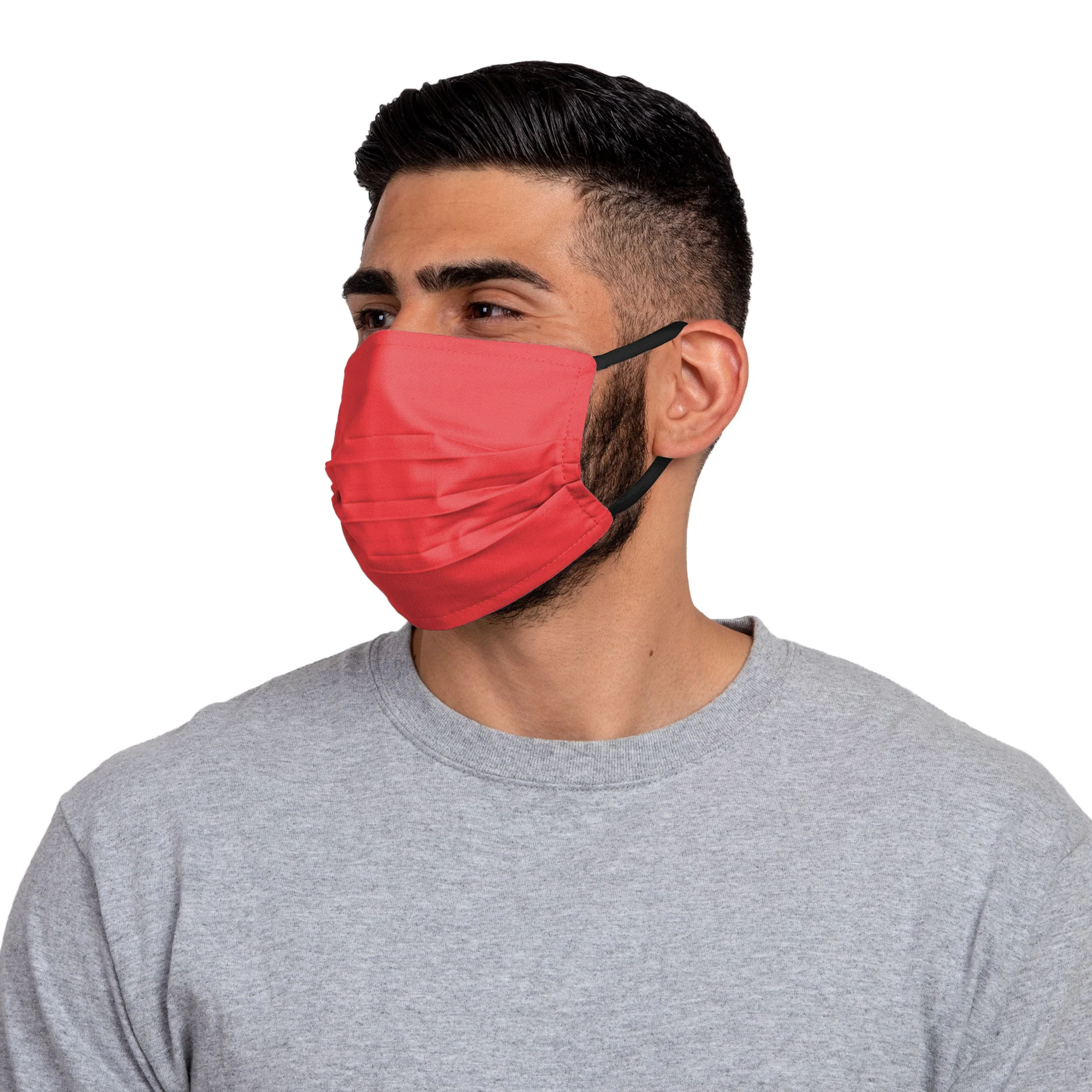 Portland Trail Blazers NBA Mens Matchday 3 Pack Face Cover - Image 3