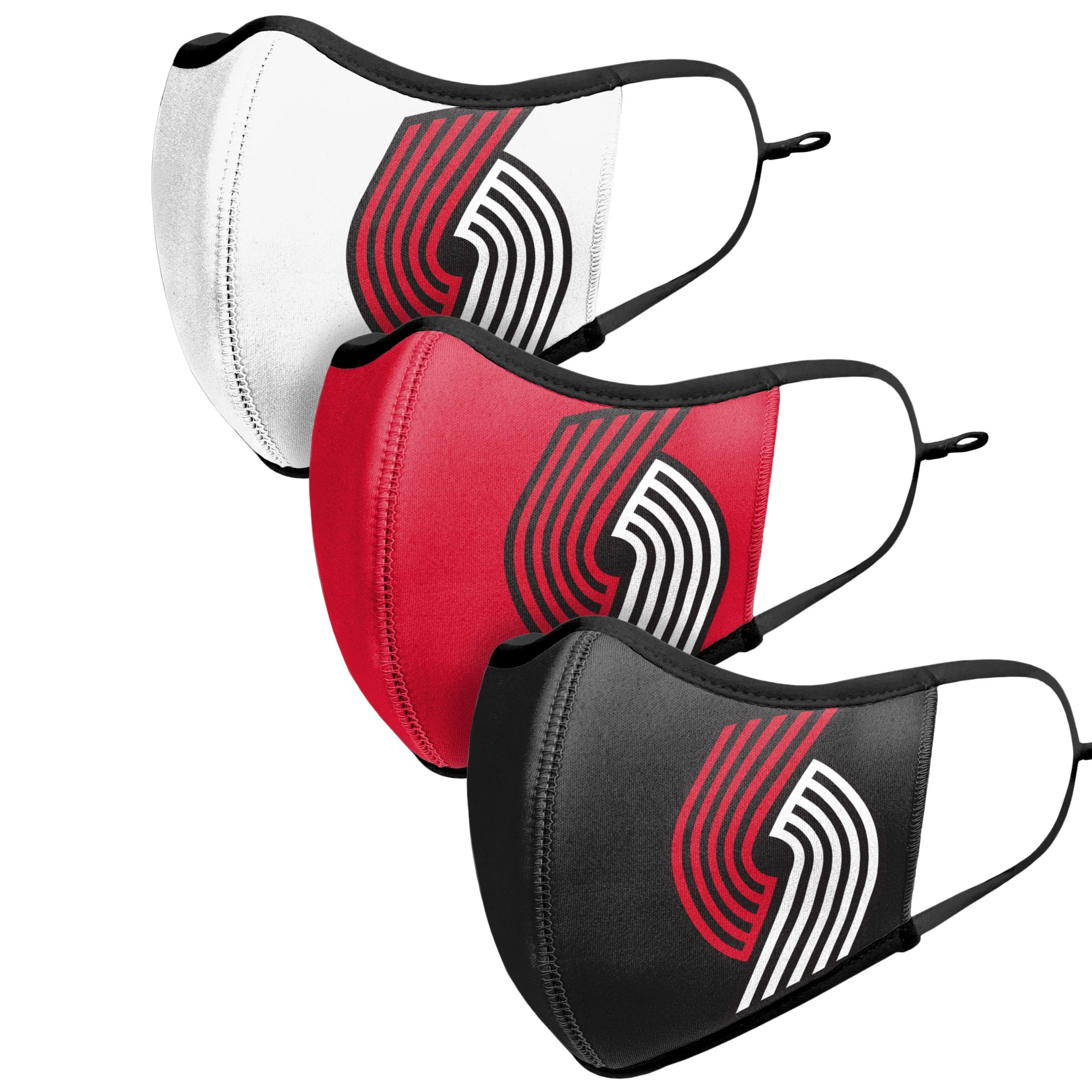 Portland Trail Blazers NBA Sport 3 Pack Face Cover - Image 4