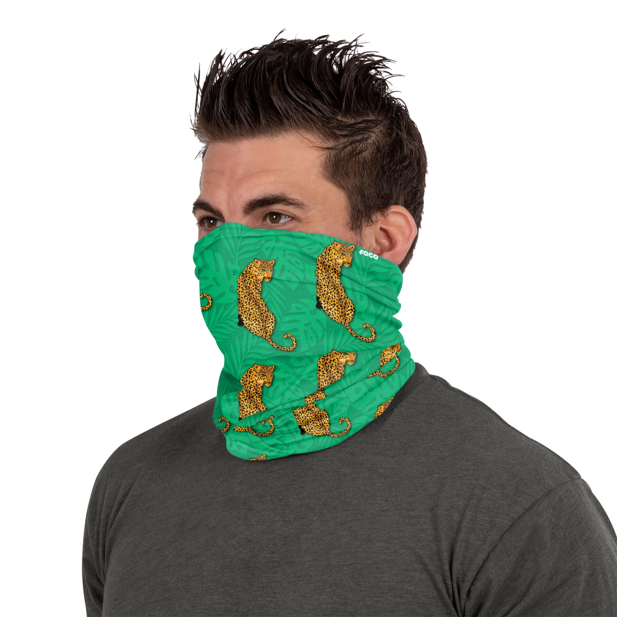 Repeat Jaguar Gaiter Scarf - Image 3