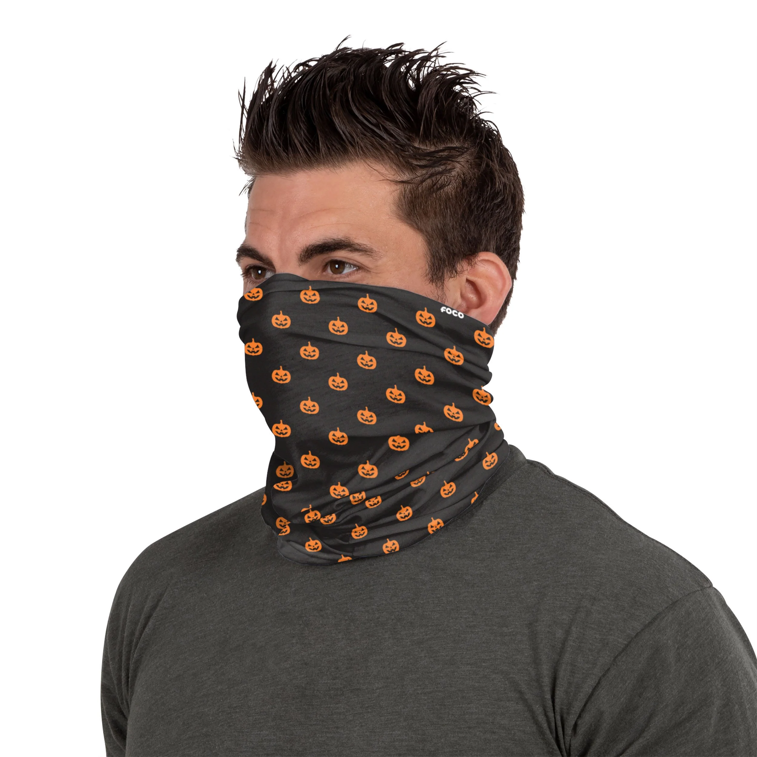 Repeat Pumpkin Gaiter Scarf - Image 3