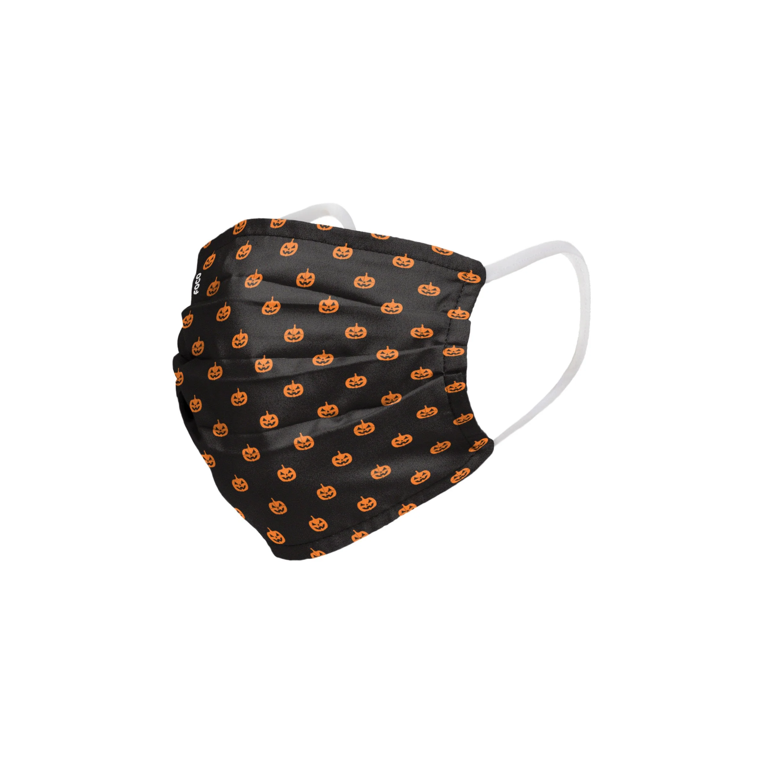 Repeat Pumpkin Pleated Face Cover
